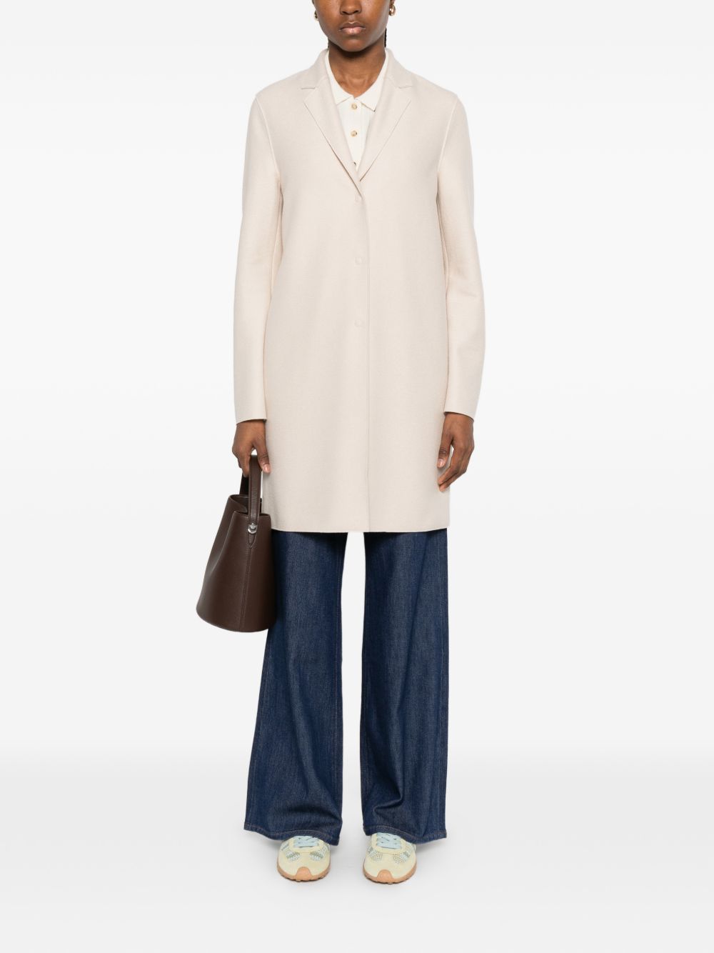 Harris Wharf London Women Wool Coat HARRIS WHARF LONDON