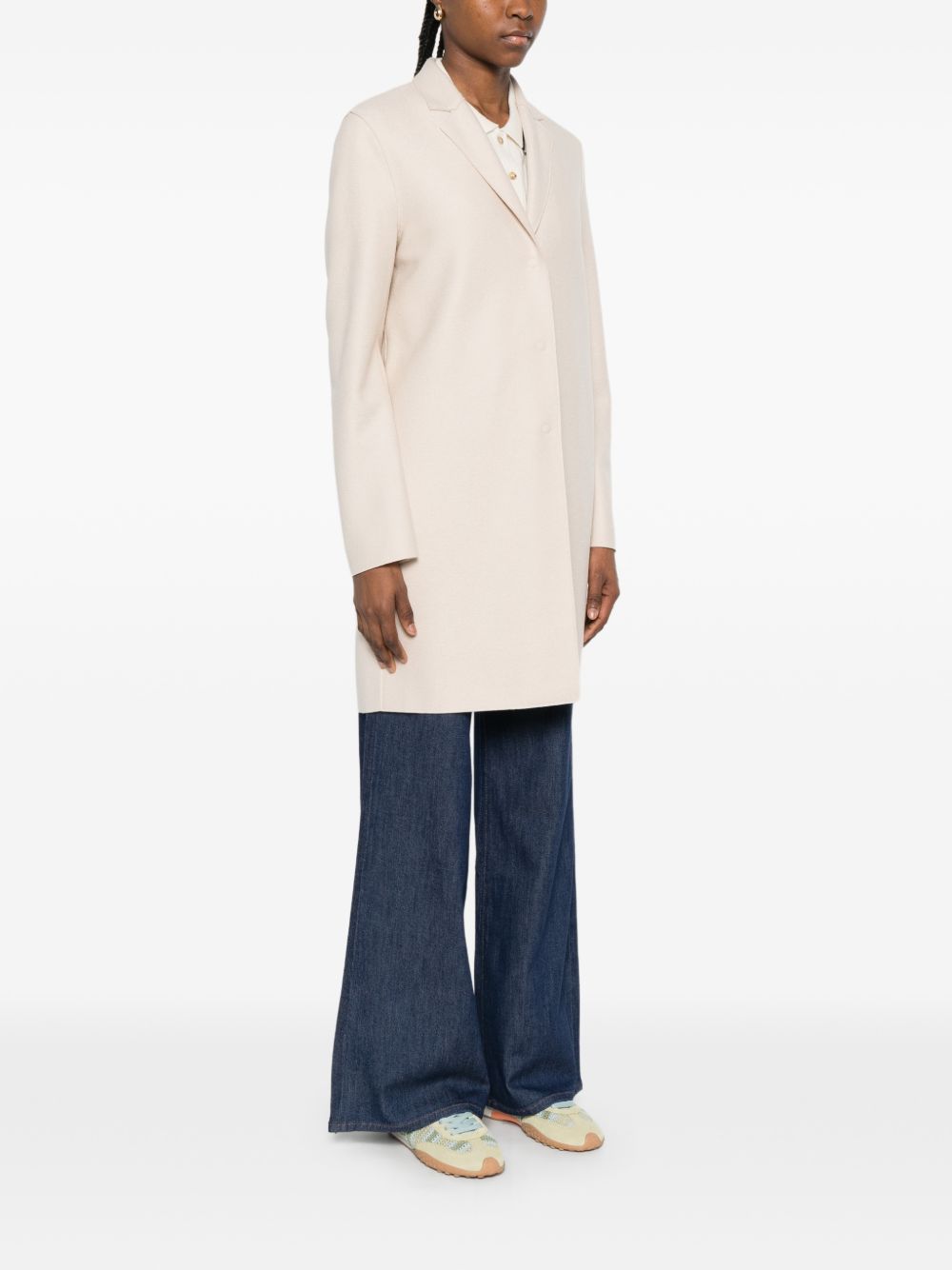 Harris Wharf London Women Wool Coat HARRIS WHARF LONDON
