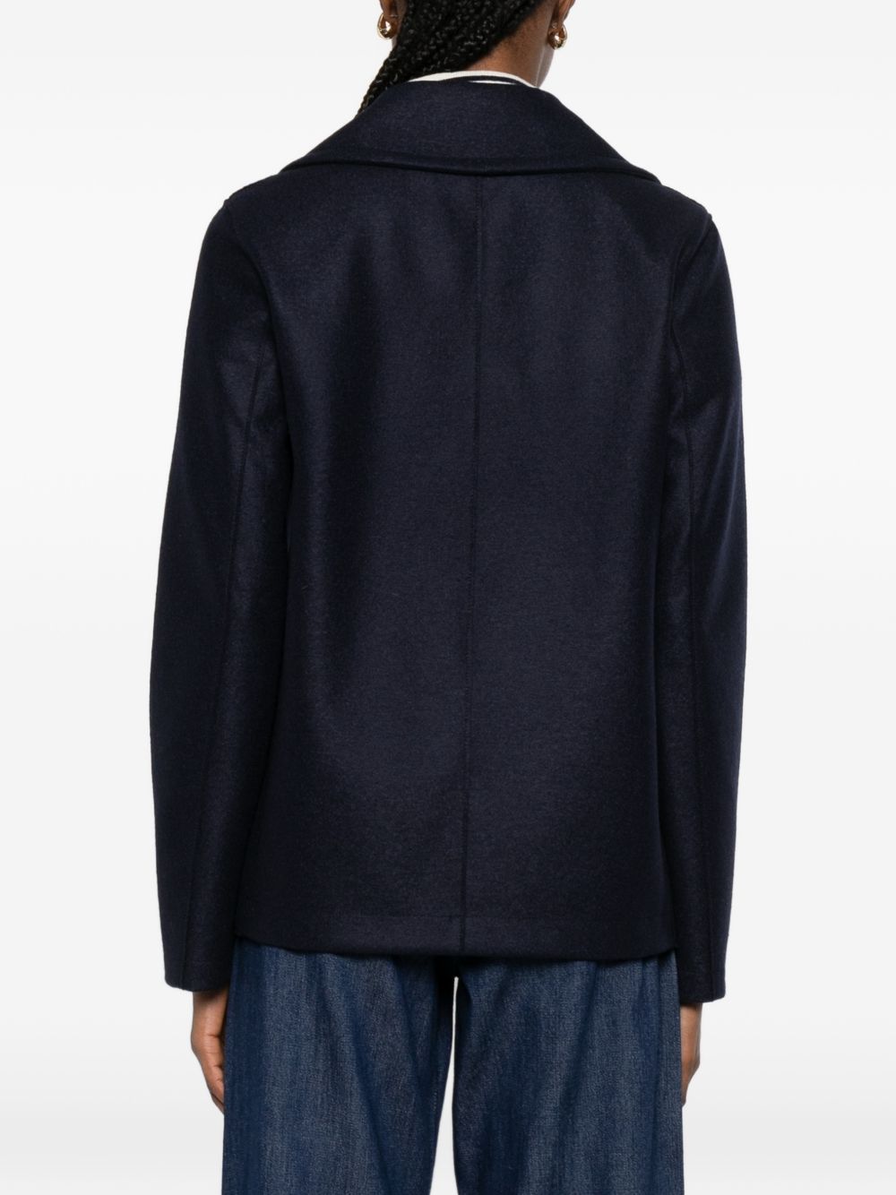 Harris Wharf London Women Wool Coat HARRIS WHARF LONDON