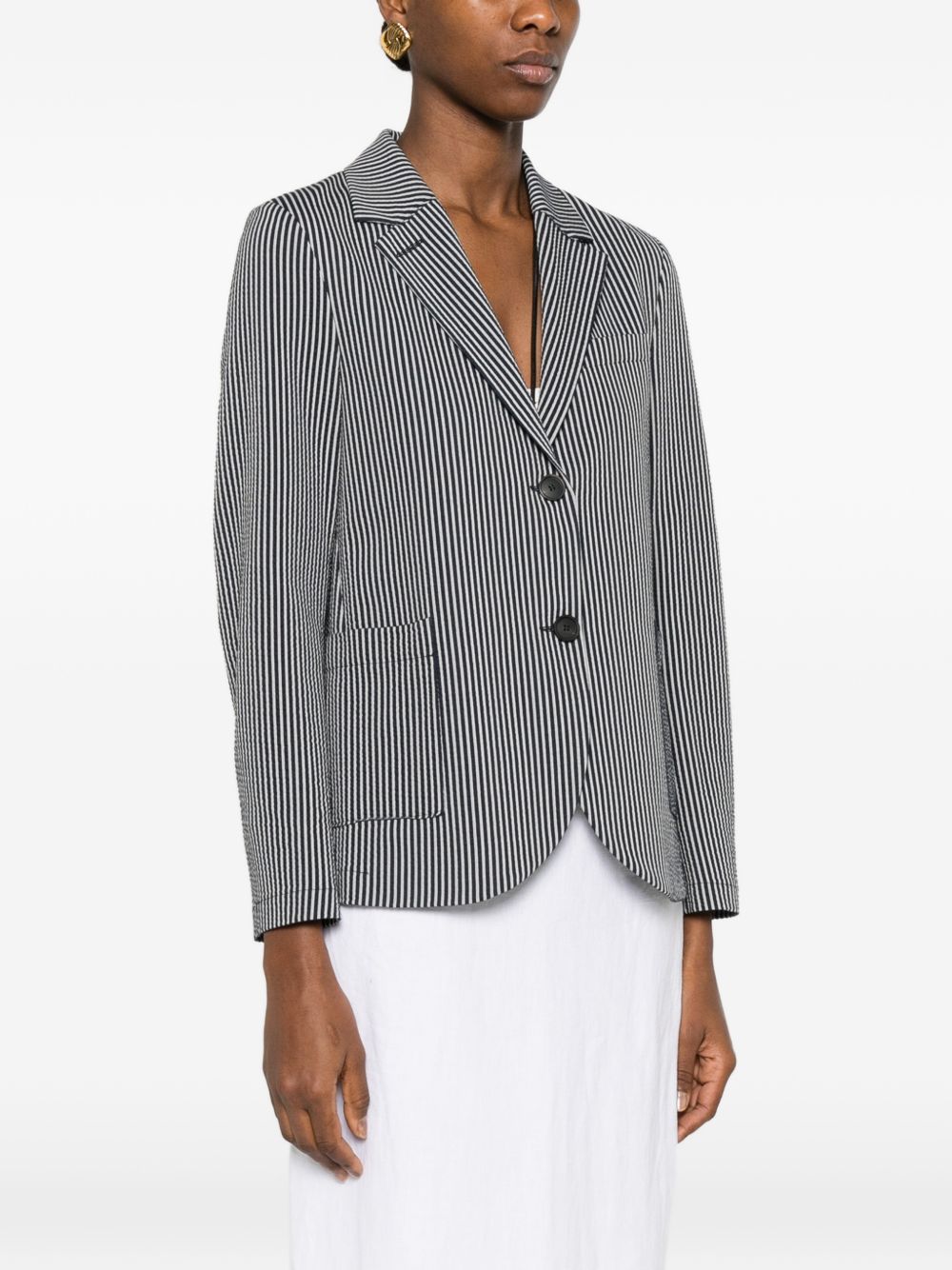 Harris Wharf London Women Cotton Blend Blazer Jacket HARRIS WHARF LONDON