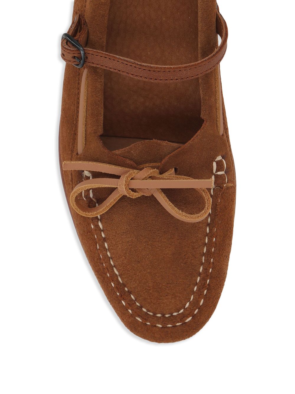 Hereu Women Lorea Suede Leather Loafers HEREU
