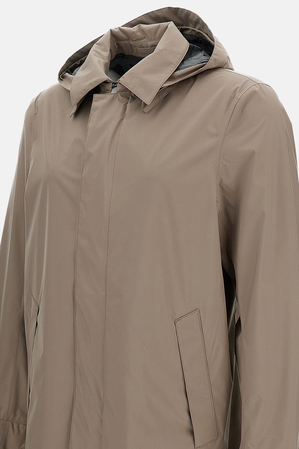 Herno Men Microfiber Tranch HERNO