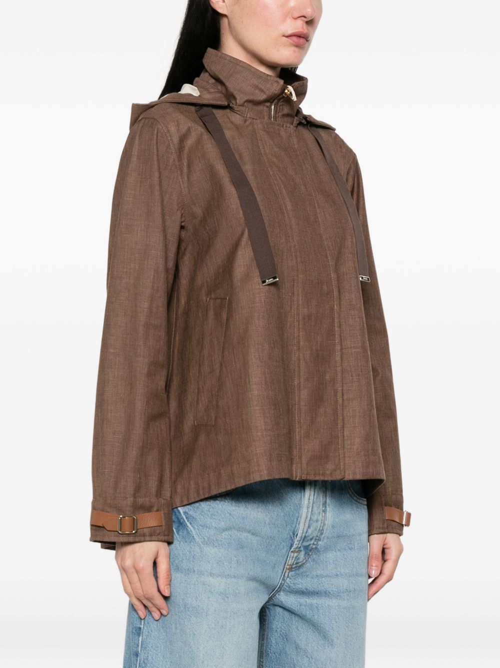 Herno Women Hooded Blouson Jacket HERNO