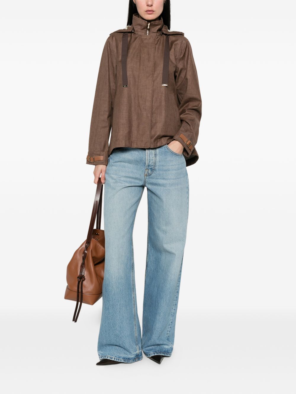 Herno Women Hooded Blouson Jacket HERNO