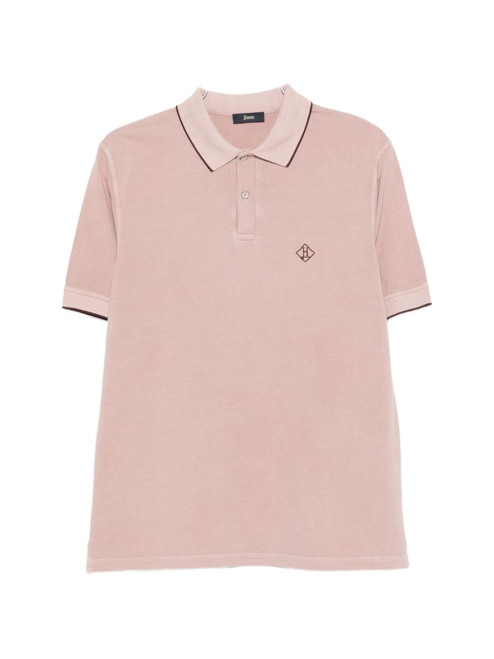 Herno Men Logo Cotton Polo Shirt HERNO