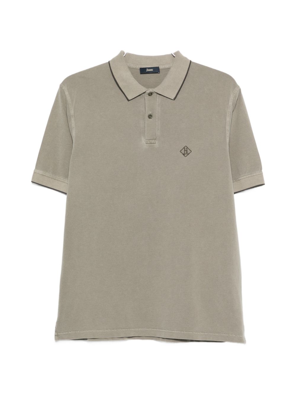 Herno Men Logo Cotton Polo Shirt HERNO
