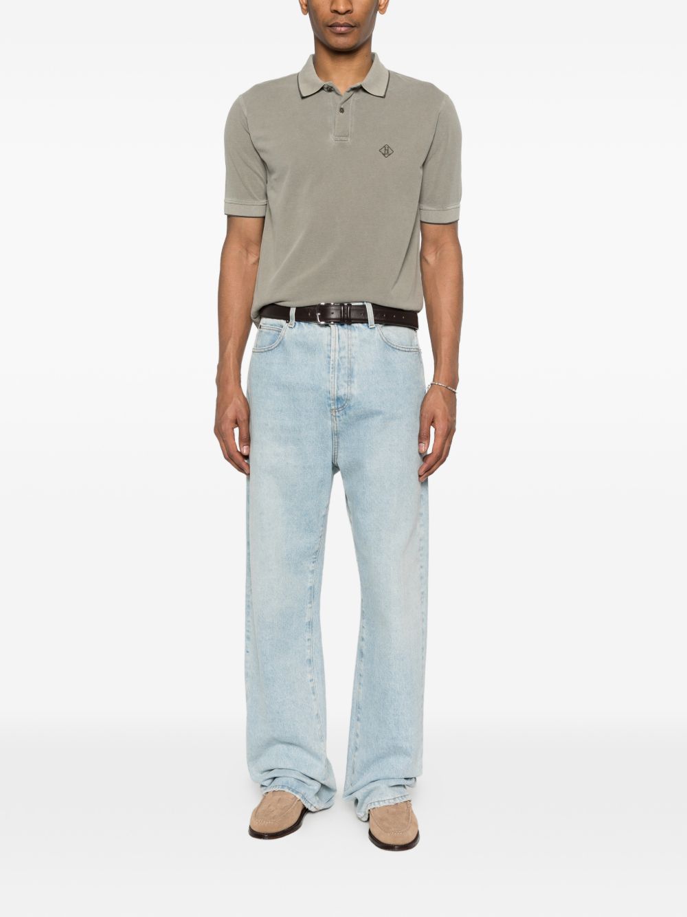Herno Men Logo Cotton Polo Shirt HERNO