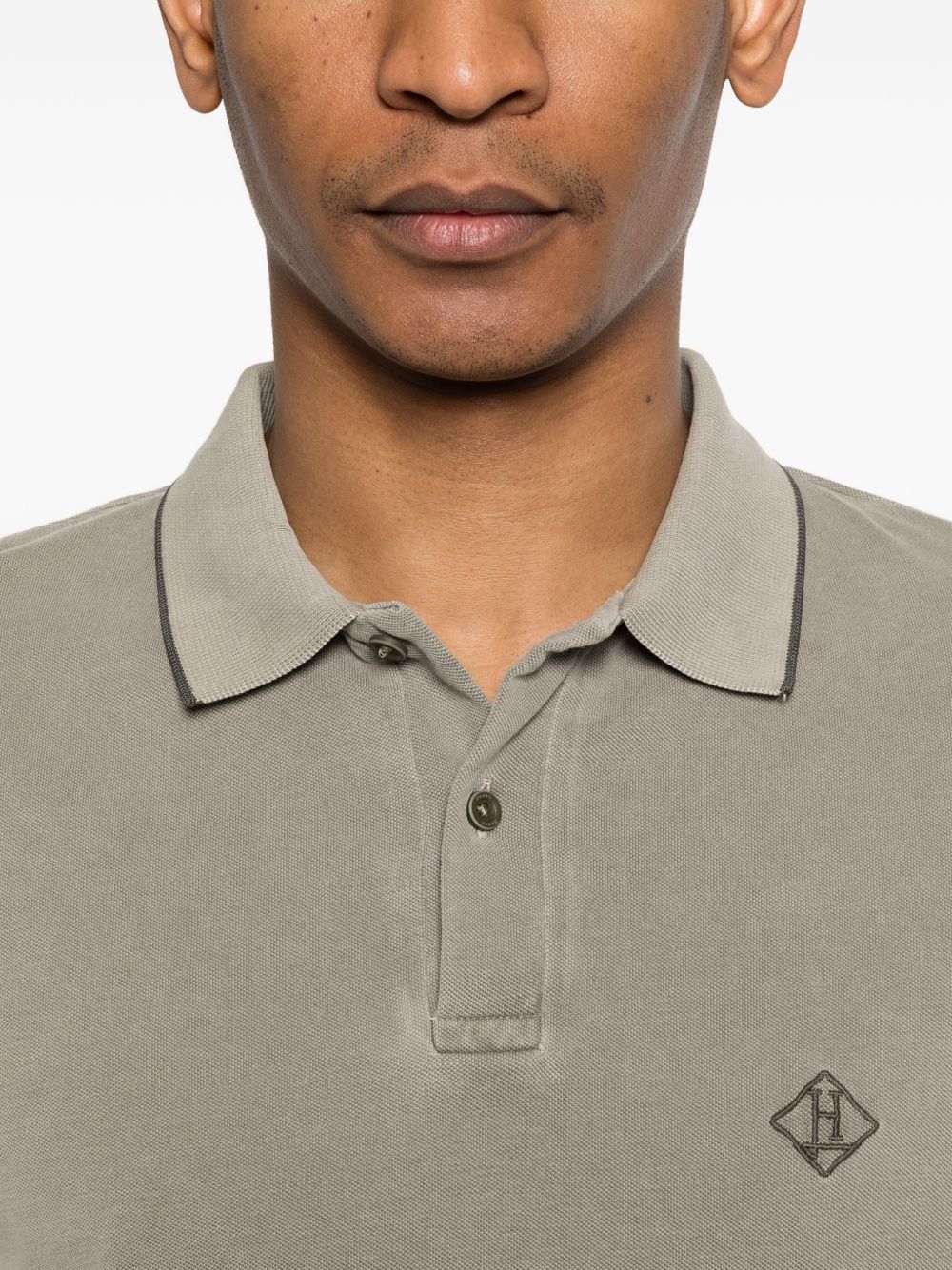 Herno Men Logo Cotton Polo Shirt HERNO