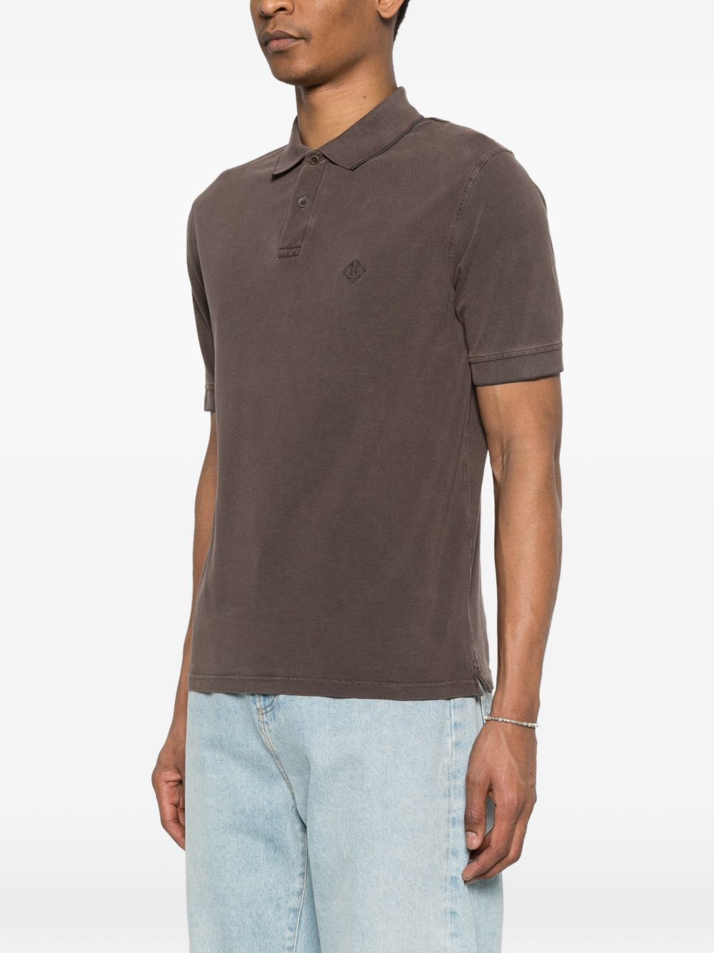 Herno Men Logo Cotton Polo Shirt HERNO