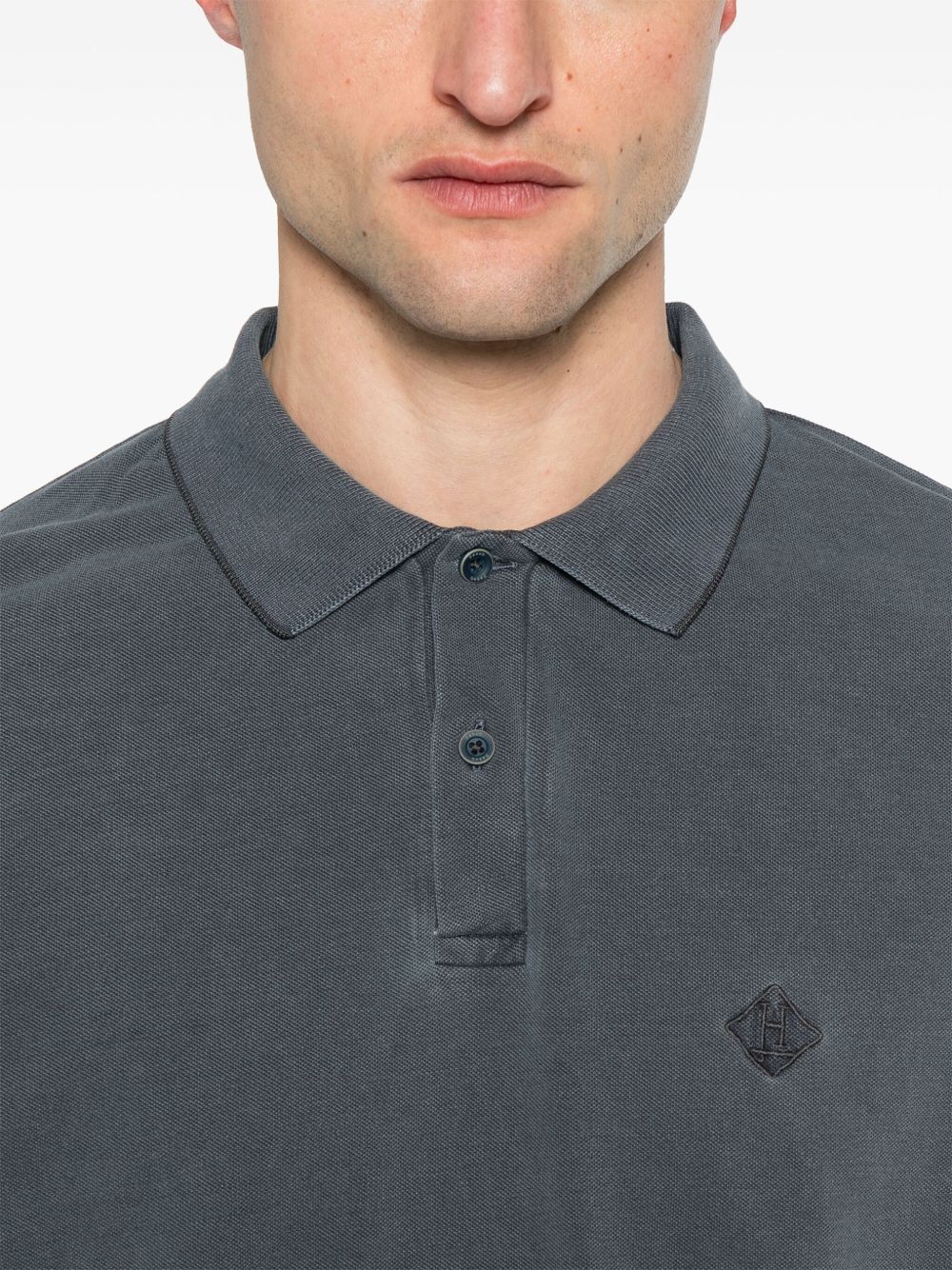 Herno Men Logo Cotton Polo Shirt HERNO