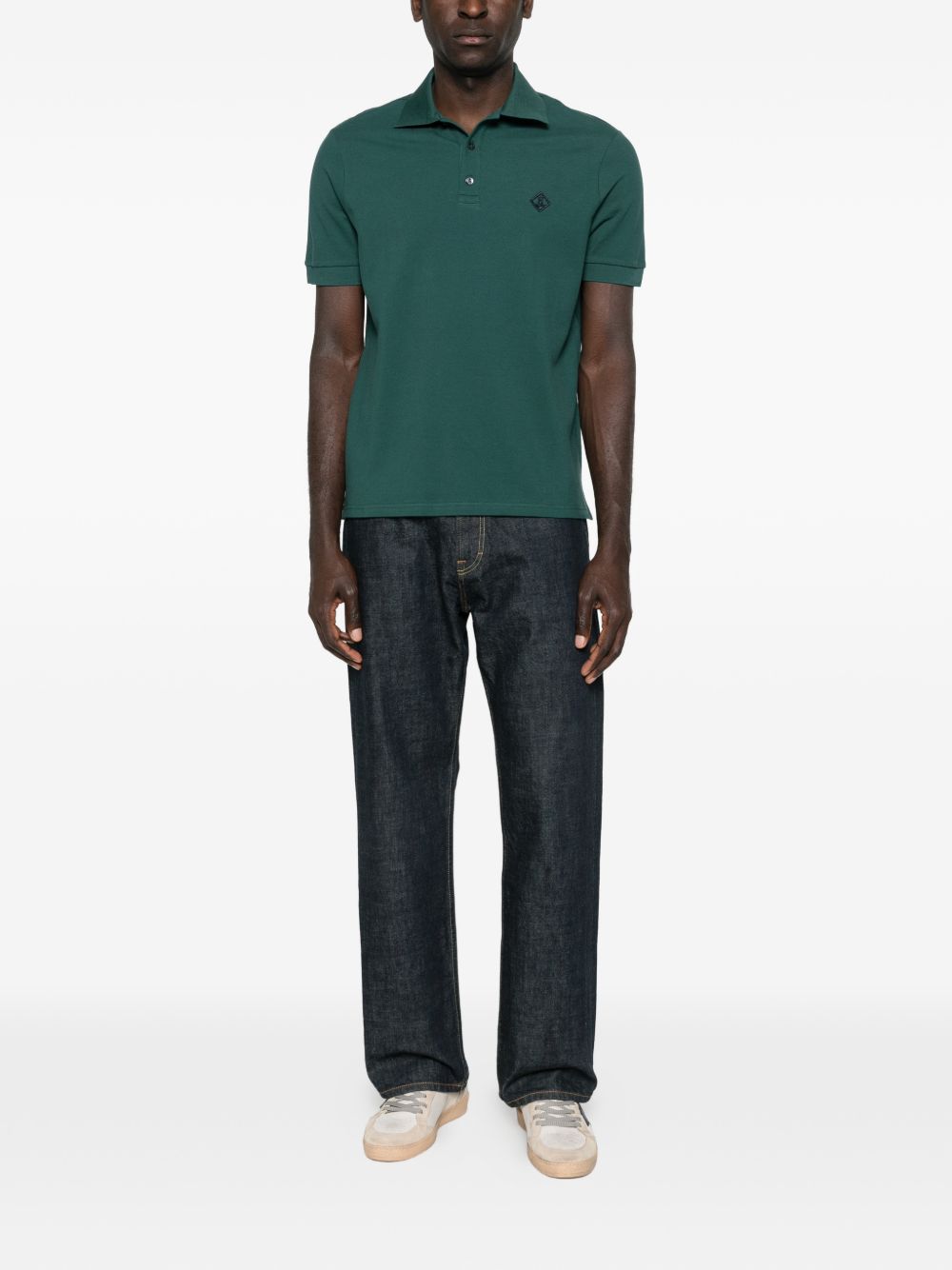 Herno Men Logo Cotton Polo Shirt HERNO