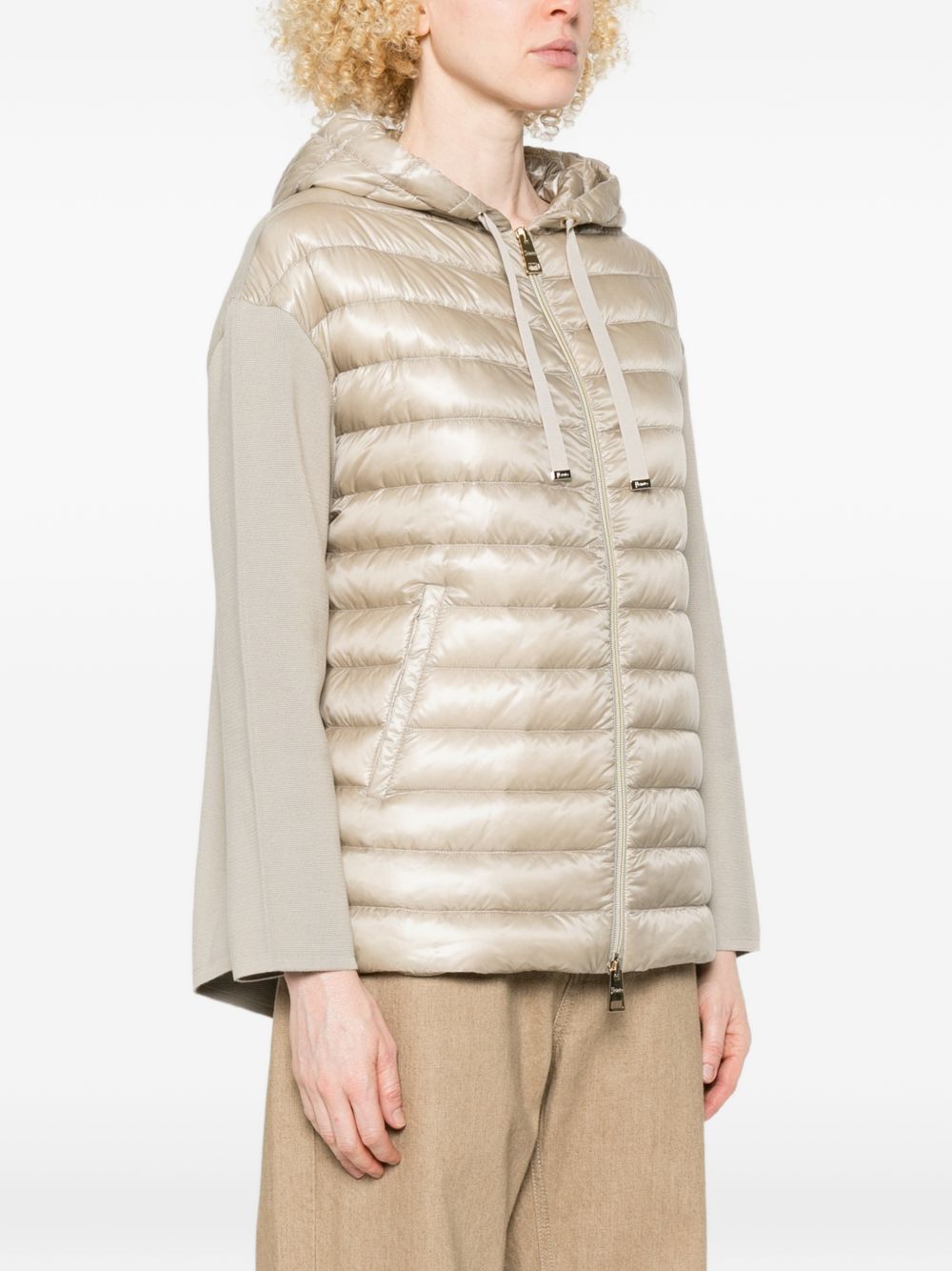 Herno Women Cotton And Nylon Down Jacket HERNO