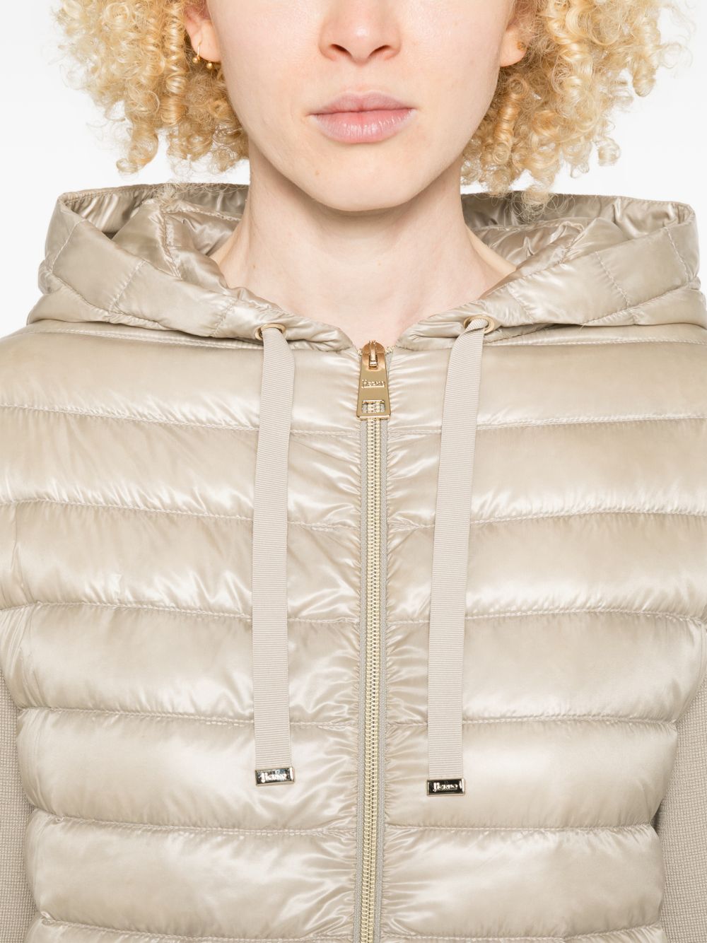 Herno Women Cotton And Nylon Down Jacket HERNO
