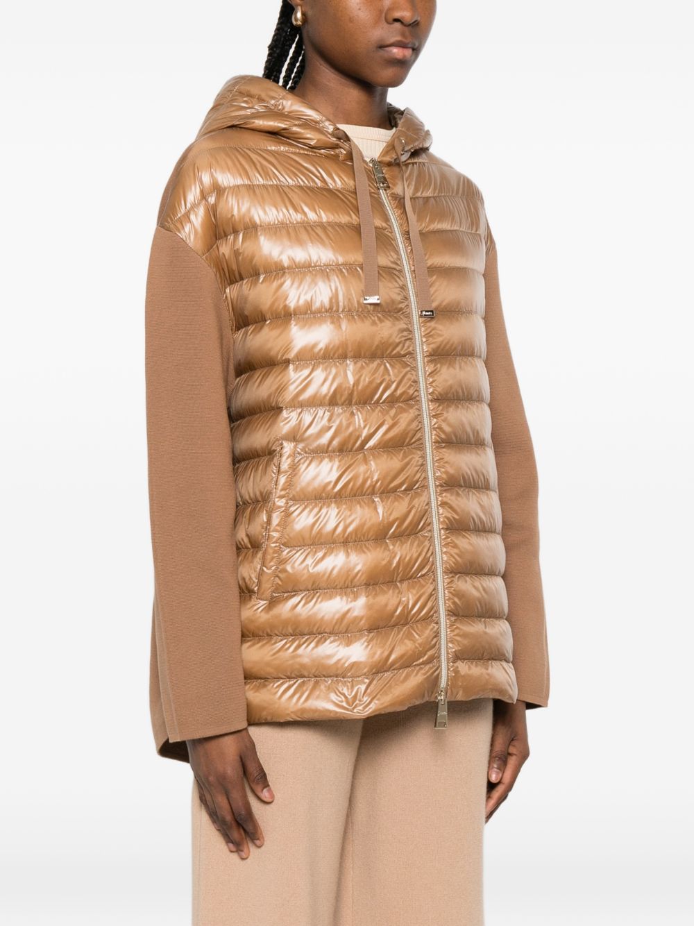 Herno Women Cotton And Nylon Down Jacket HERNO