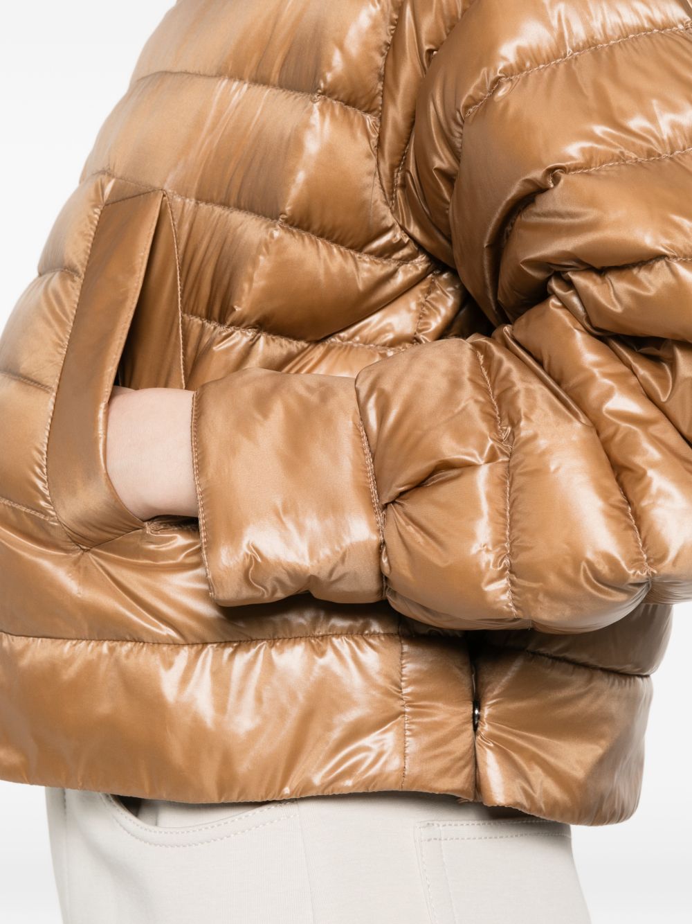 Herno Women Nylon Short Down Jacket HERNO