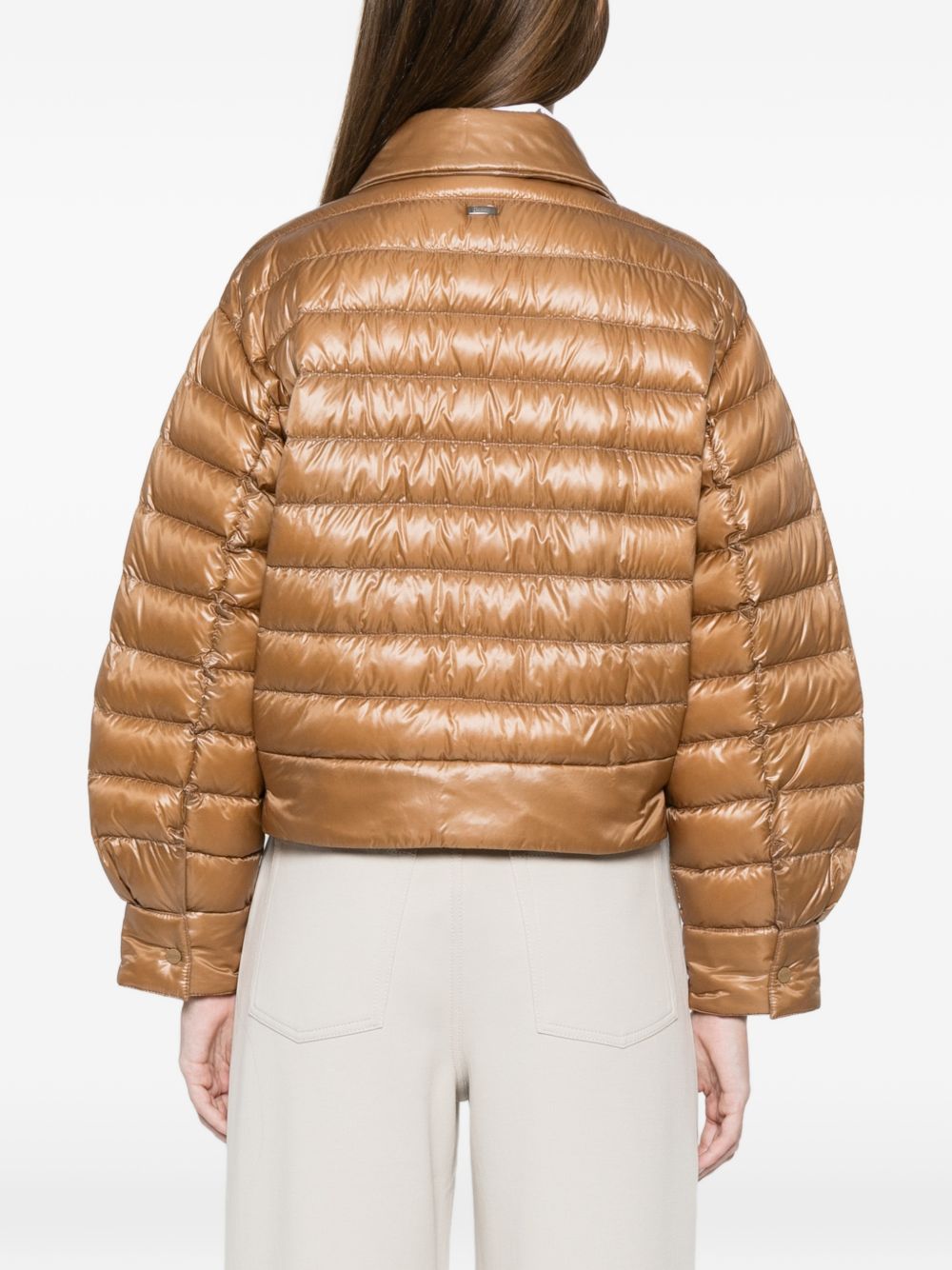 Herno Women Nylon Short Down Jacket HERNO