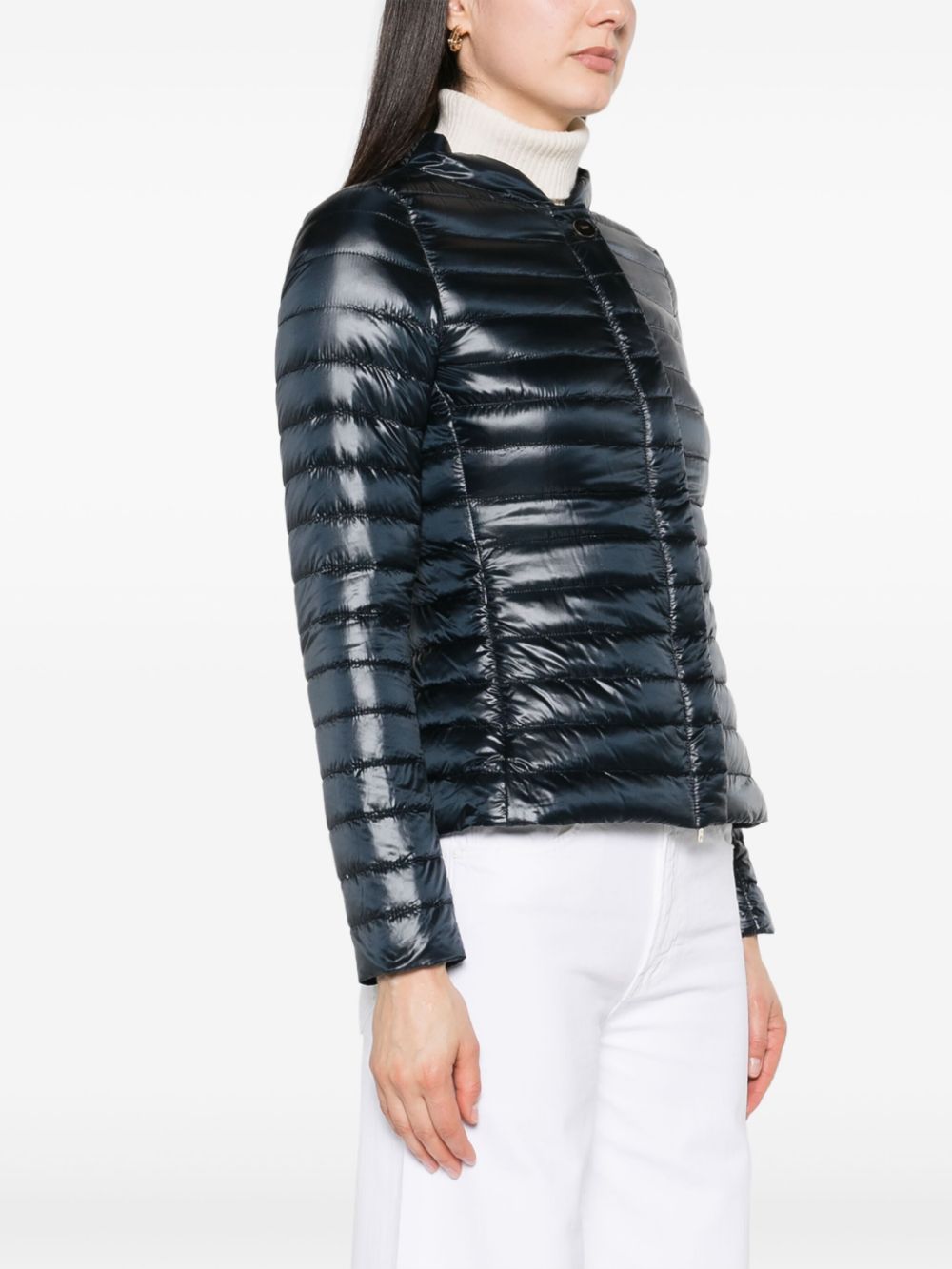 Herno Women Nylon Short Down Jacket HERNO