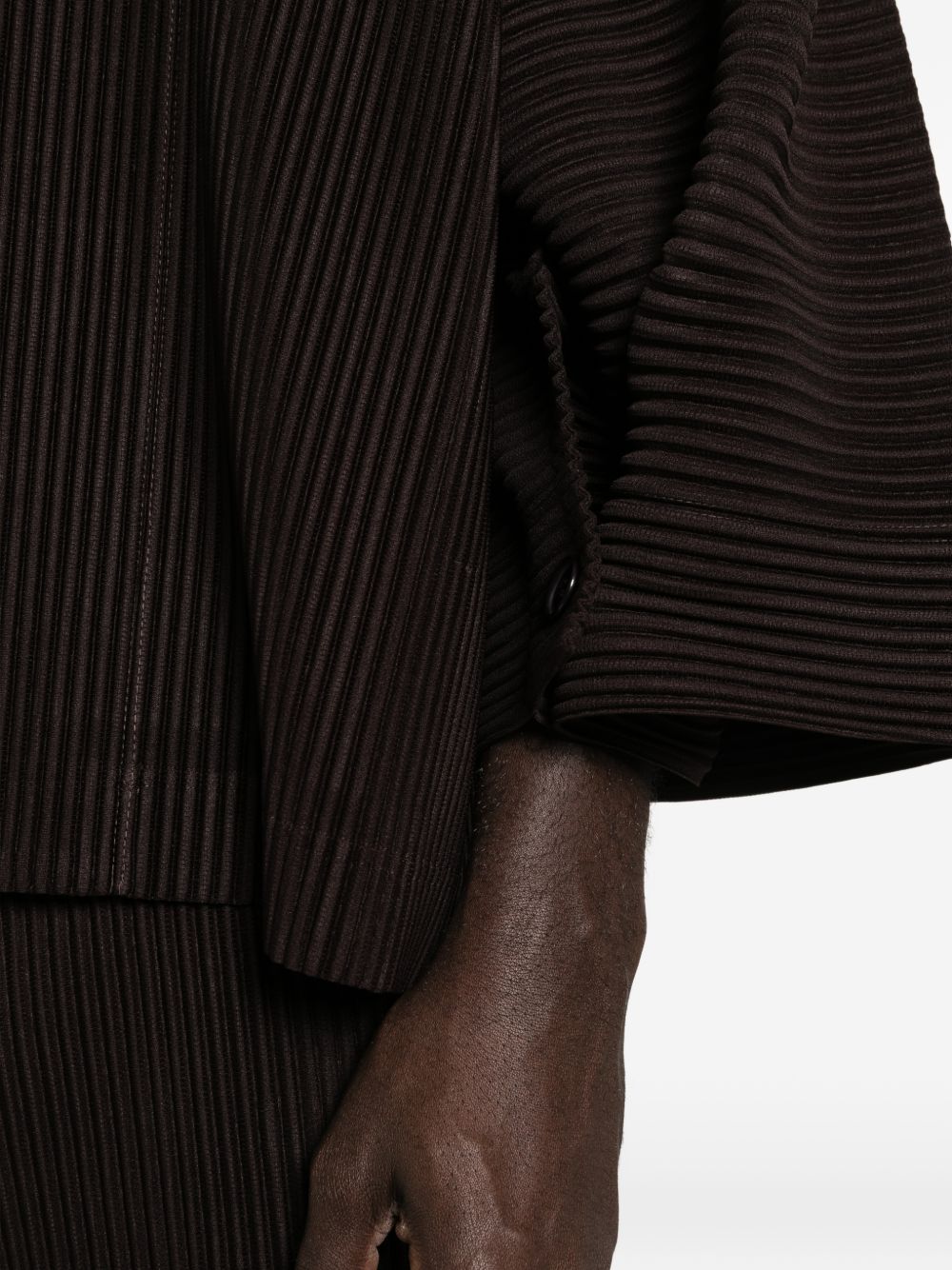 Homme Plisse' Issey Miyake Men Pleated Blouson Jacket HOMME PLISSE ISSEY MIYAKE
