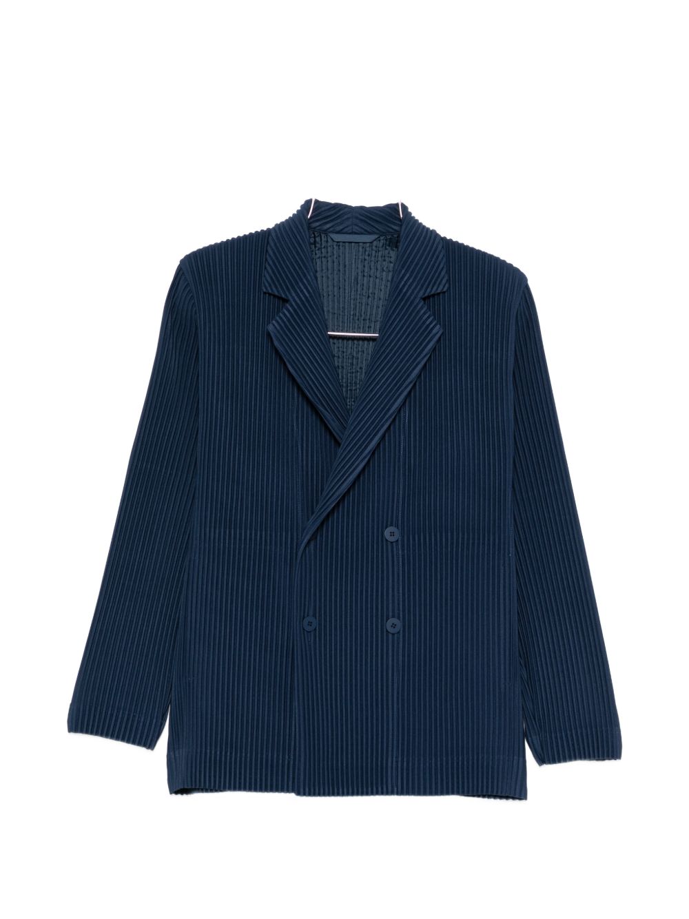 Homme Plisse' Issey Miyake Men Pleated Single-Breasted Jacket HOMME PLISSE ISSEY MIYAKE