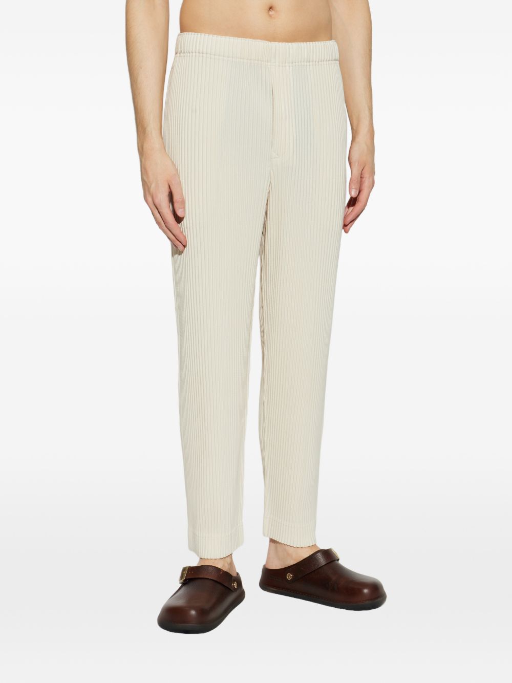 Homme Plisse' Issey Miyake Men Pleated Slim Trousers HOMME PLISSE ISSEY MIYAKE