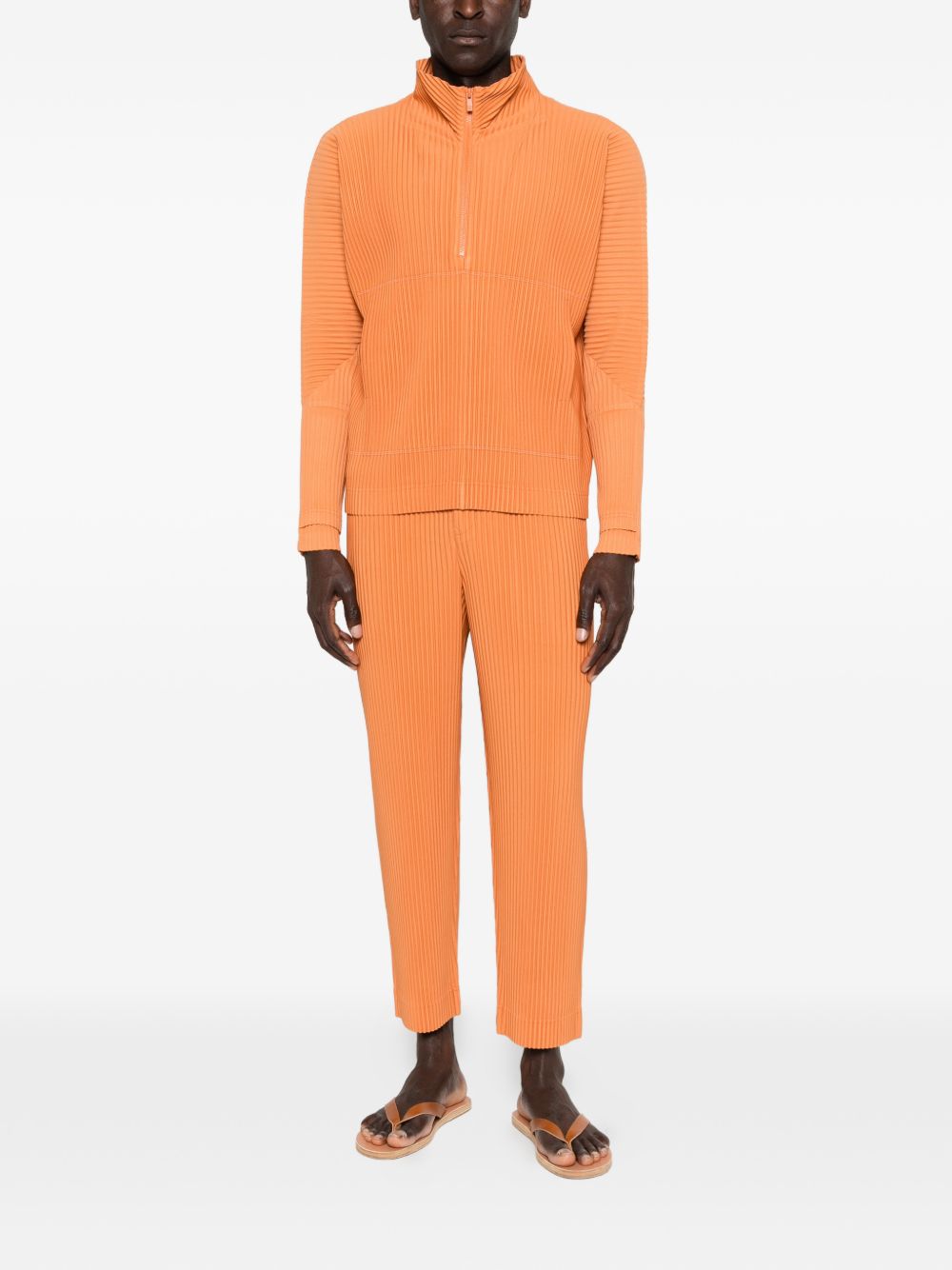 Homme Plisse' Issey Miyake Men Pleated Slim Trousers HOMME PLISSE ISSEY MIYAKE