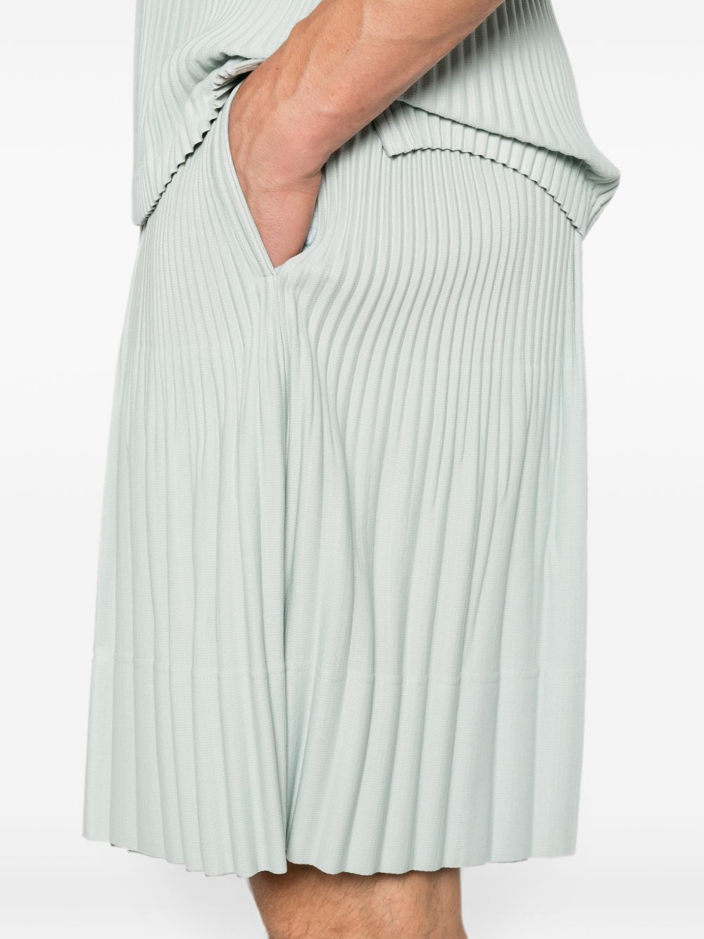 Homme Plisse' Issey Miyake Men Pleated Shorts HOMME PLISSE ISSEY MIYAKE