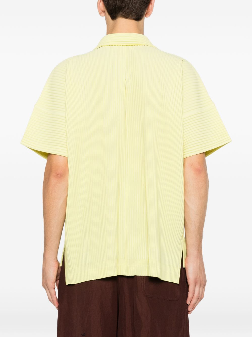 Homme Plisse' Issey Miyake Men Pleated Shirt HOMME PLISSE ISSEY MIYAKE