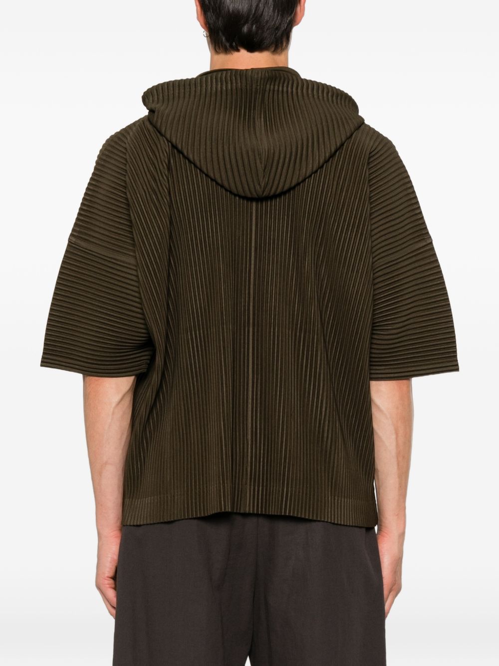 Homme Plisse' Issey Miyake Men Hooded T-Shirt HOMME PLISSE ISSEY MIYAKE
