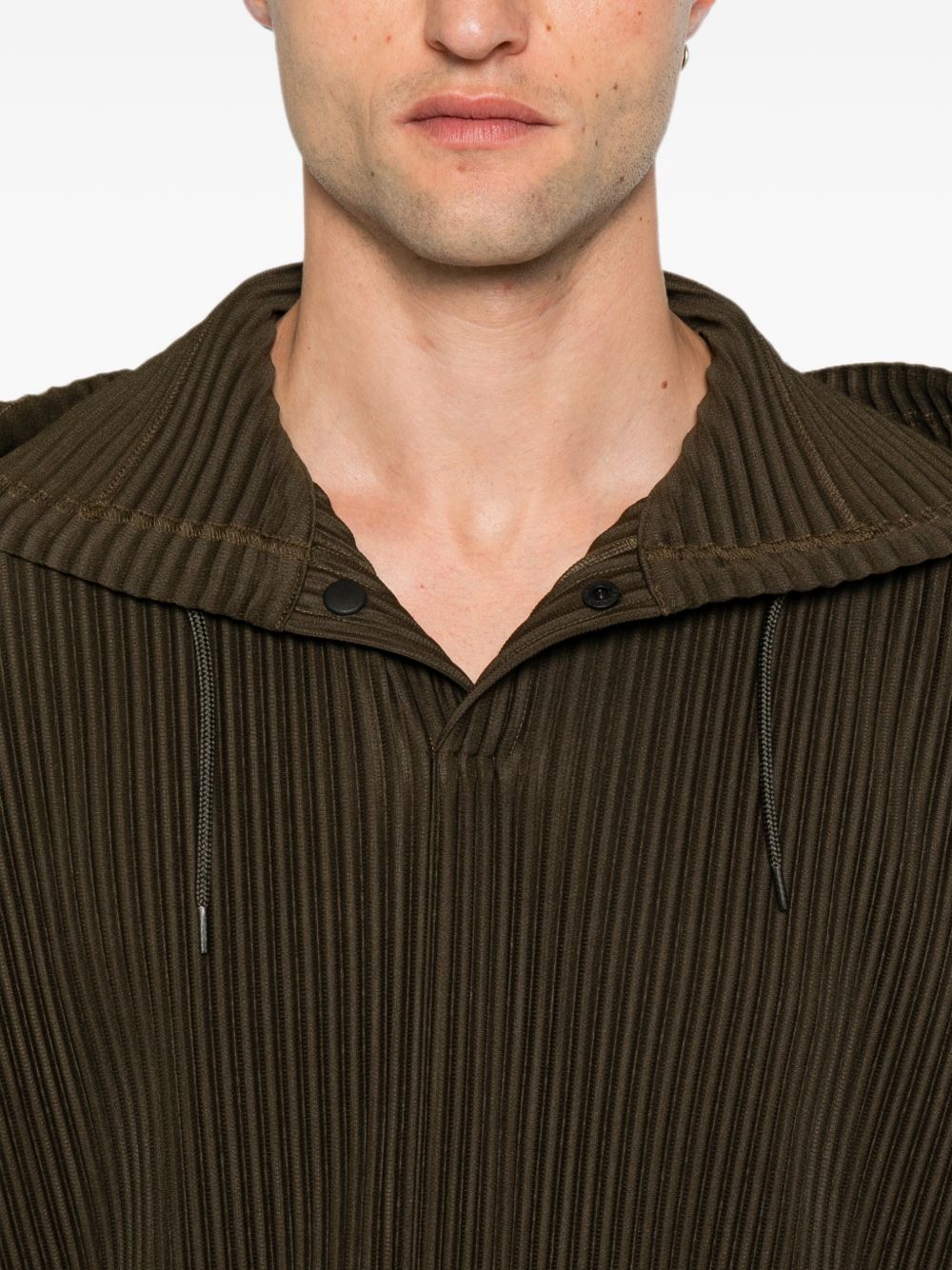 Homme Plisse' Issey Miyake Men Hooded T-Shirt HOMME PLISSE ISSEY MIYAKE