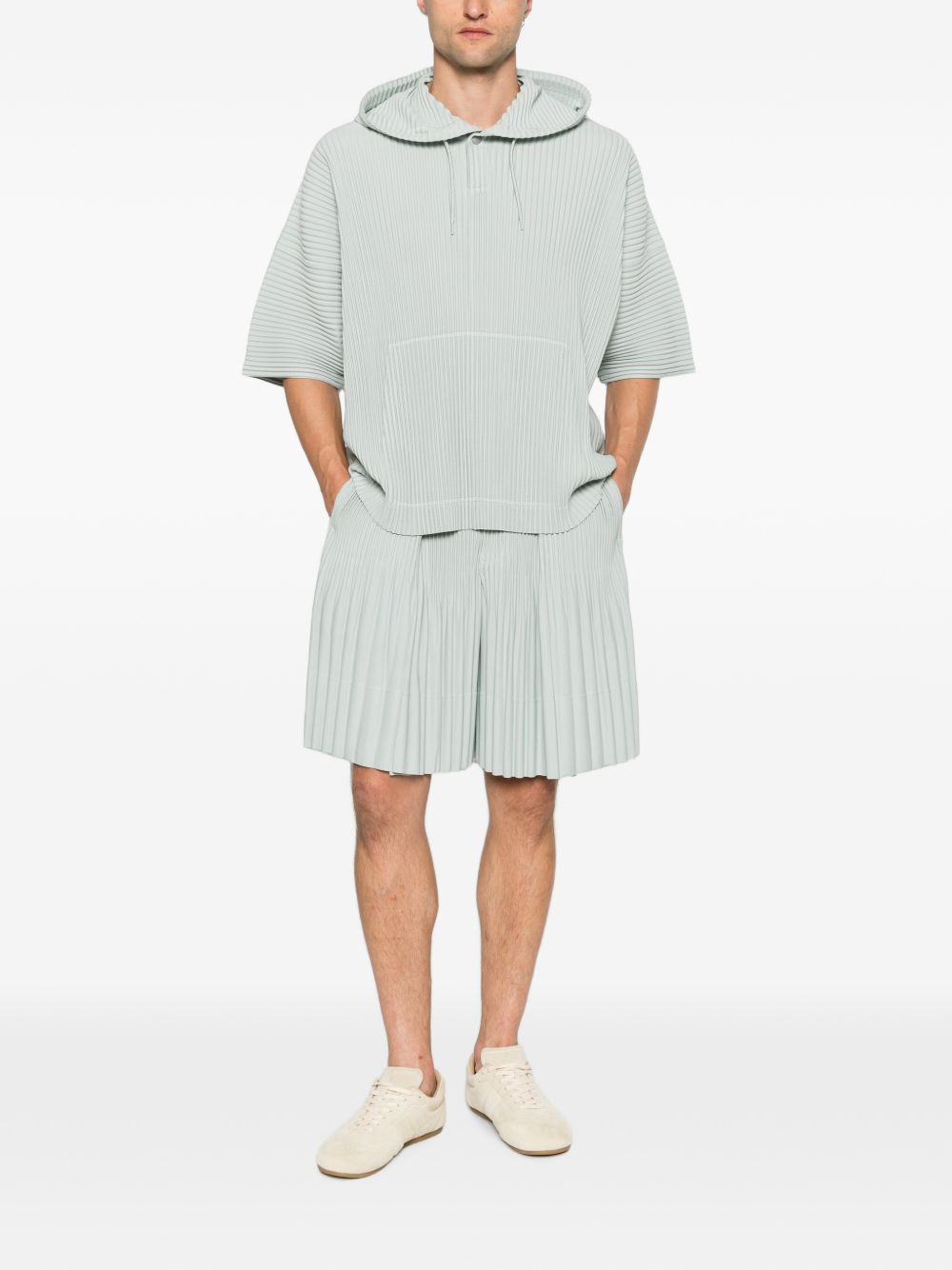 Homme Plisse' Issey Miyake Men Hooded T-Shirt HOMME PLISSE ISSEY MIYAKE