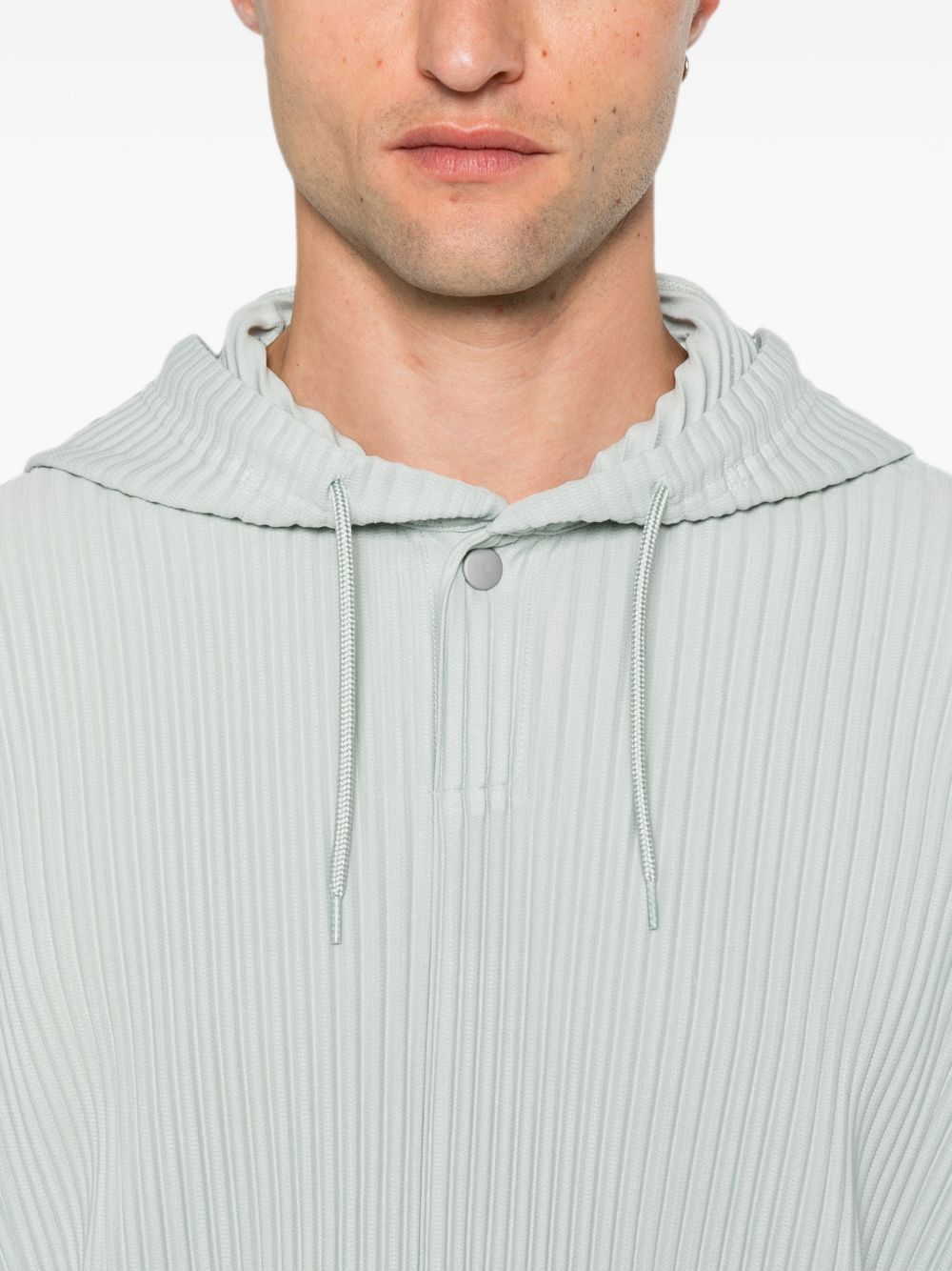 Homme Plisse' Issey Miyake Men Hooded T-Shirt HOMME PLISSE ISSEY MIYAKE