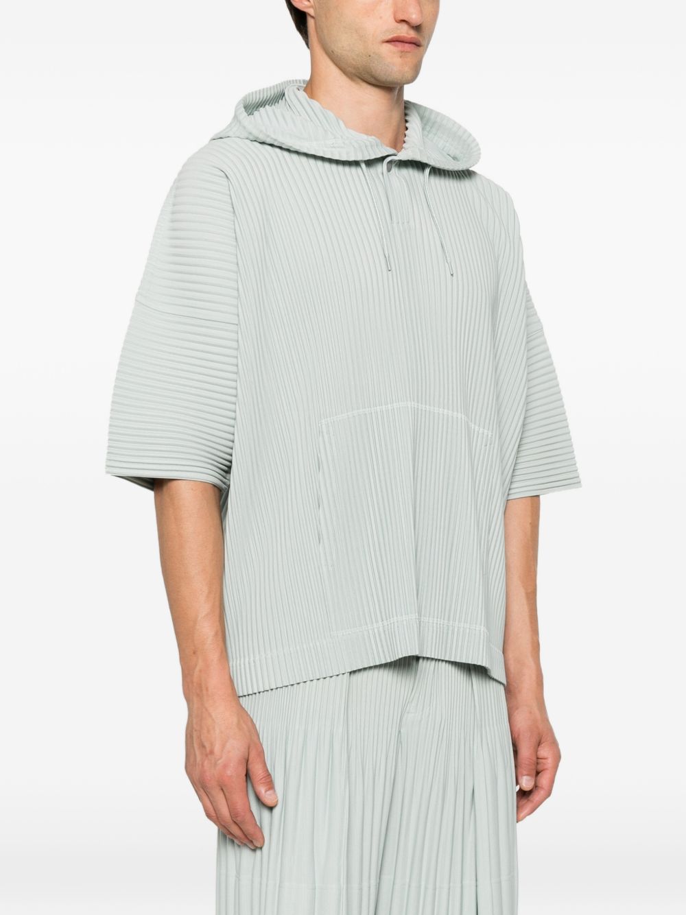 Homme Plisse' Issey Miyake Men Hooded T-Shirt HOMME PLISSE ISSEY MIYAKE