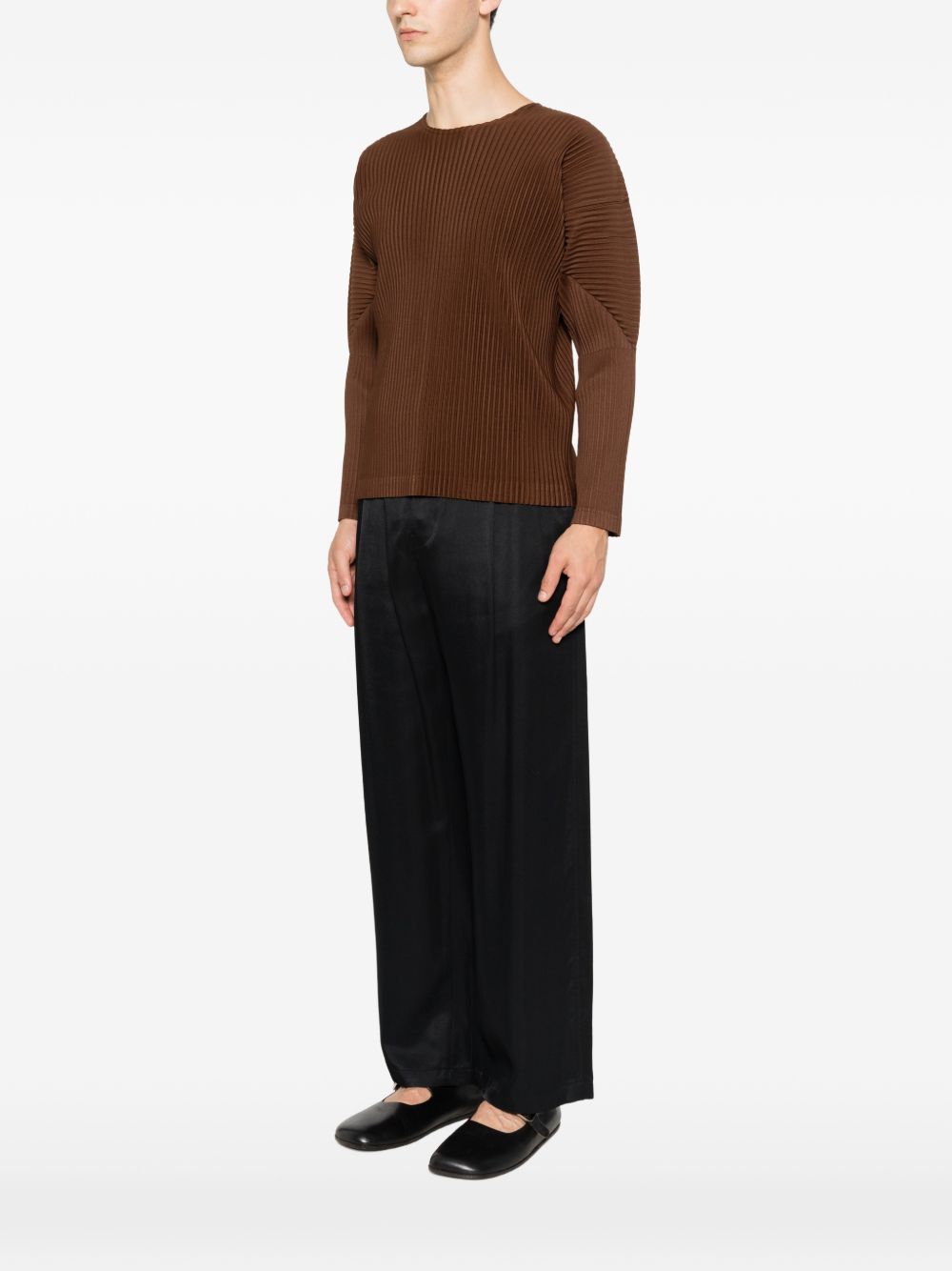 Homme Plisse' Issey Miyake Men Pleated T-Shirt HOMME PLISSE ISSEY MIYAKE