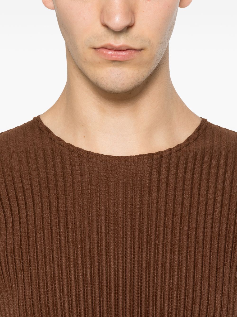 Homme Plisse' Issey Miyake Men Pleated T-Shirt HOMME PLISSE ISSEY MIYAKE
