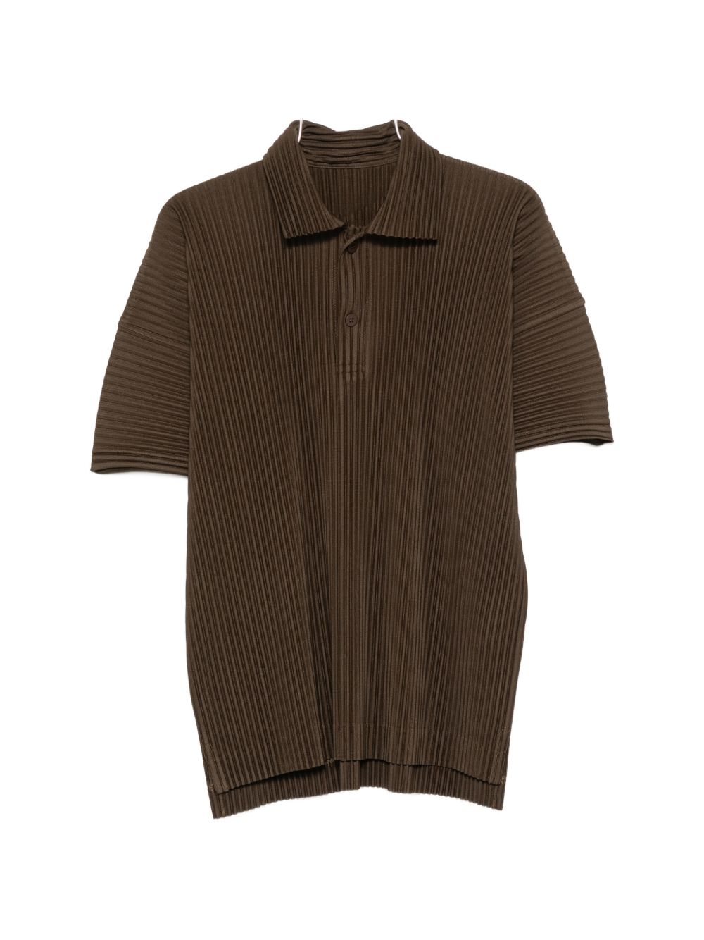 Homme Plisse' Issey Miyake Men Pleated Polo Shirt HOMME PLISSE ISSEY MIYAKE
