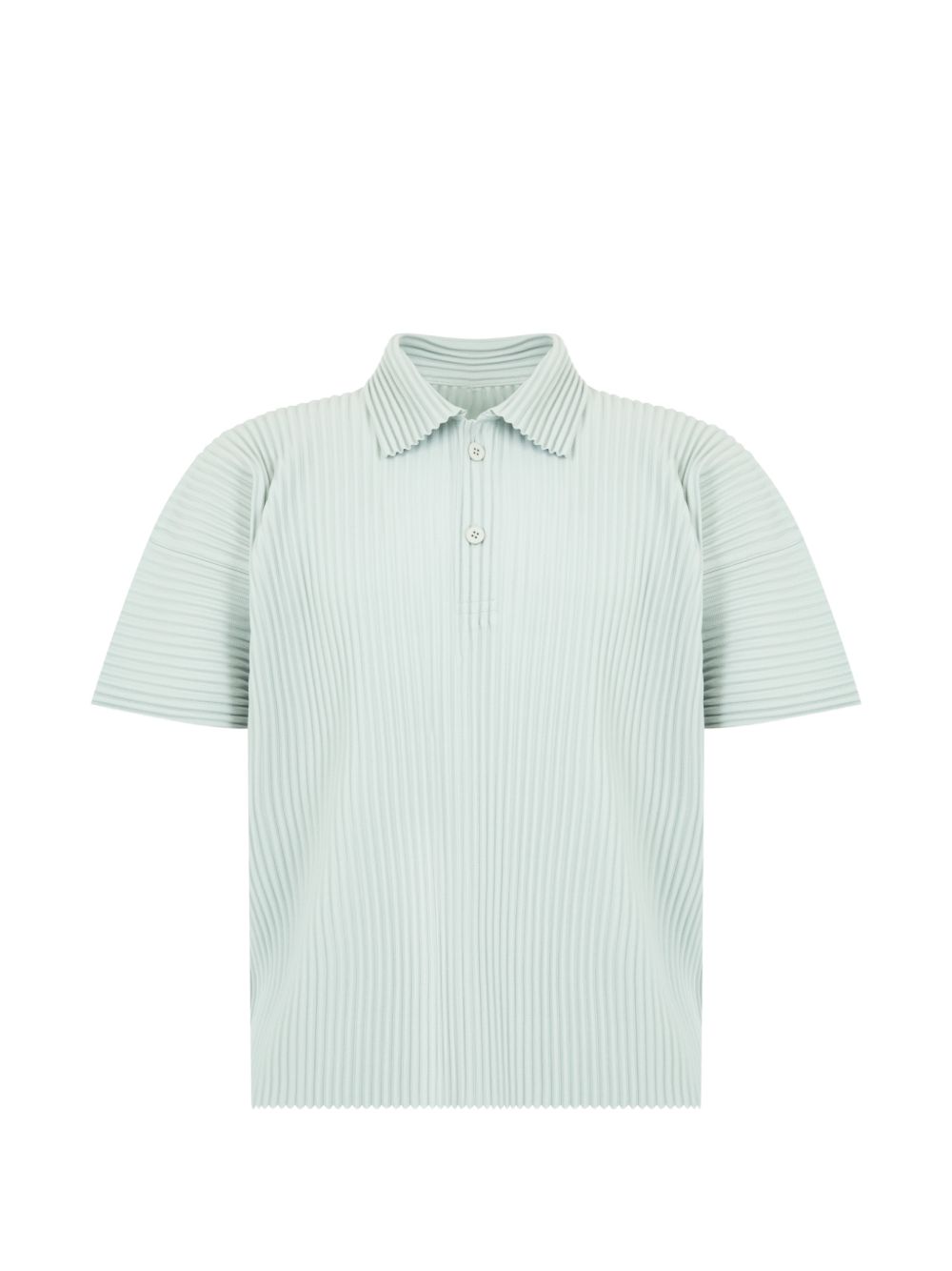 Homme Plisse' Issey Miyake Men Pleated Polo Shirt HOMME PLISSE ISSEY MIYAKE