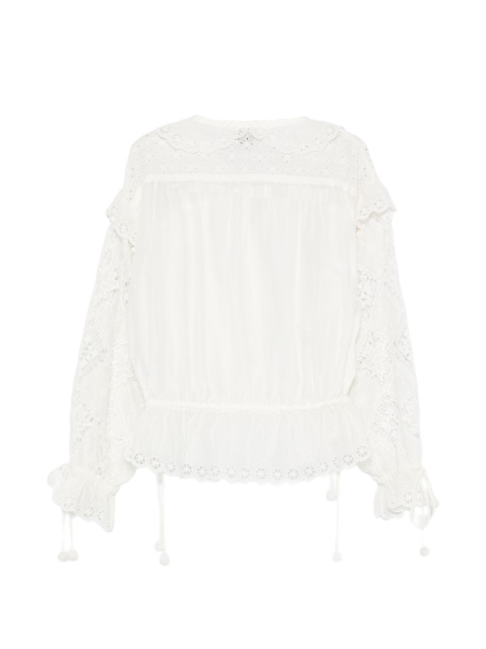 Isabel Marant Women Nowana Silk Blend Blouse ISABEL MARANT