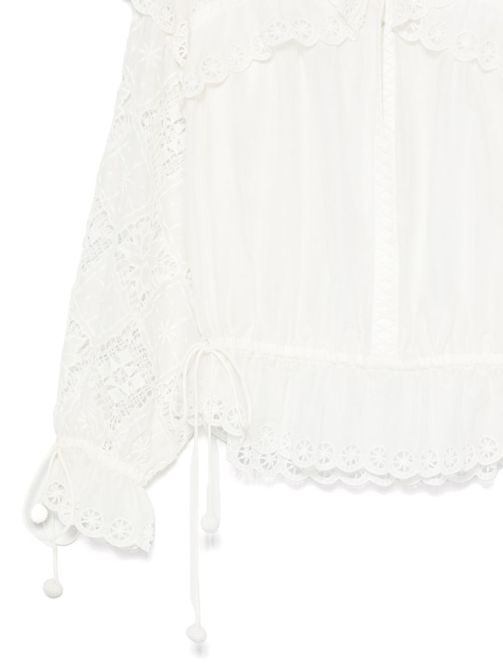 Isabel Marant Women Nowana Silk Blend Blouse ISABEL MARANT
