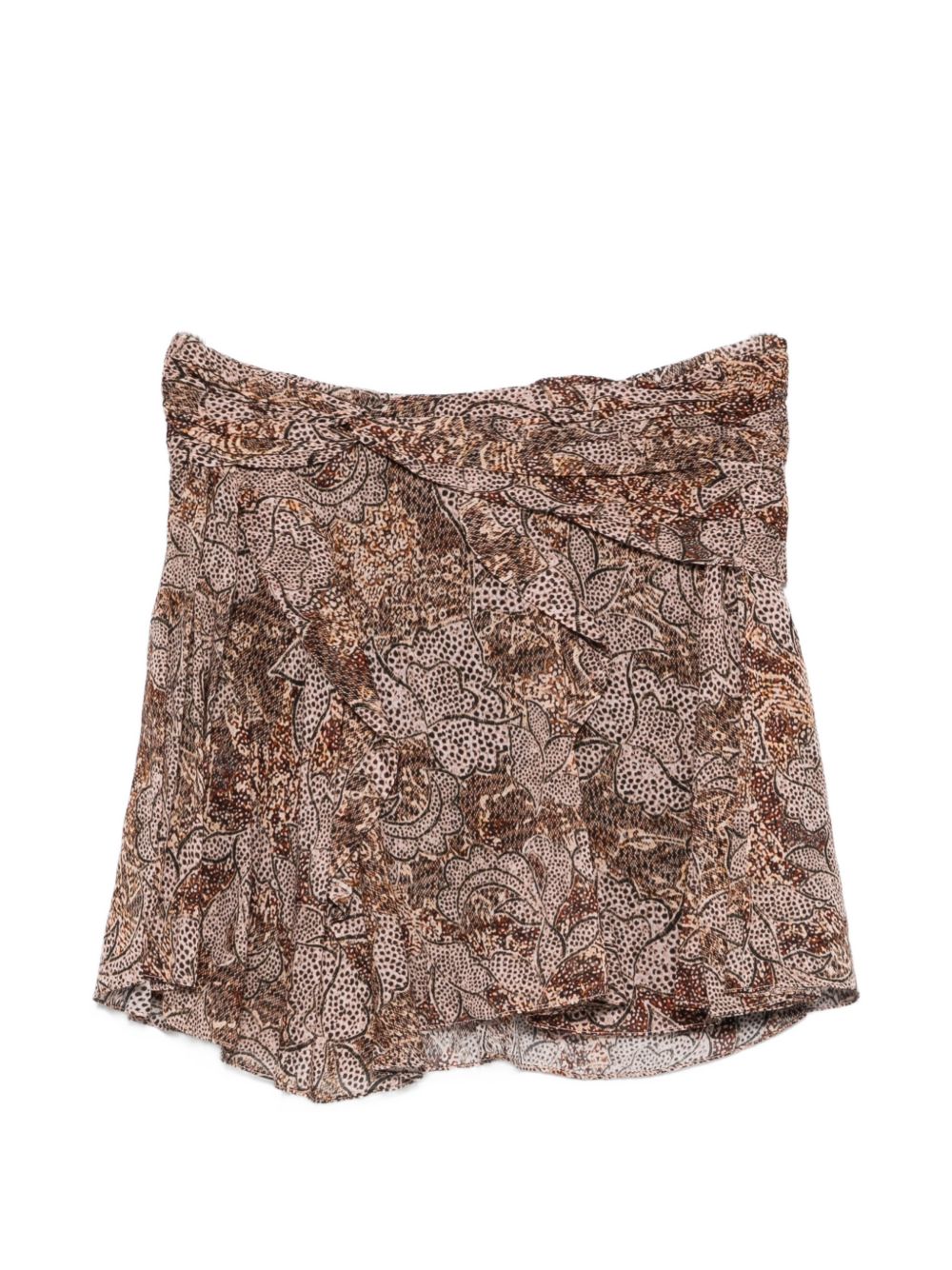 Isabel Marant Women Camia Printed Mini Skirt ISABEL MARANT