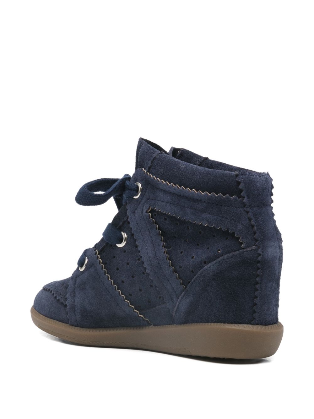 Isabel Marant Women Bobby Leather Sneakers ISABEL MARANT