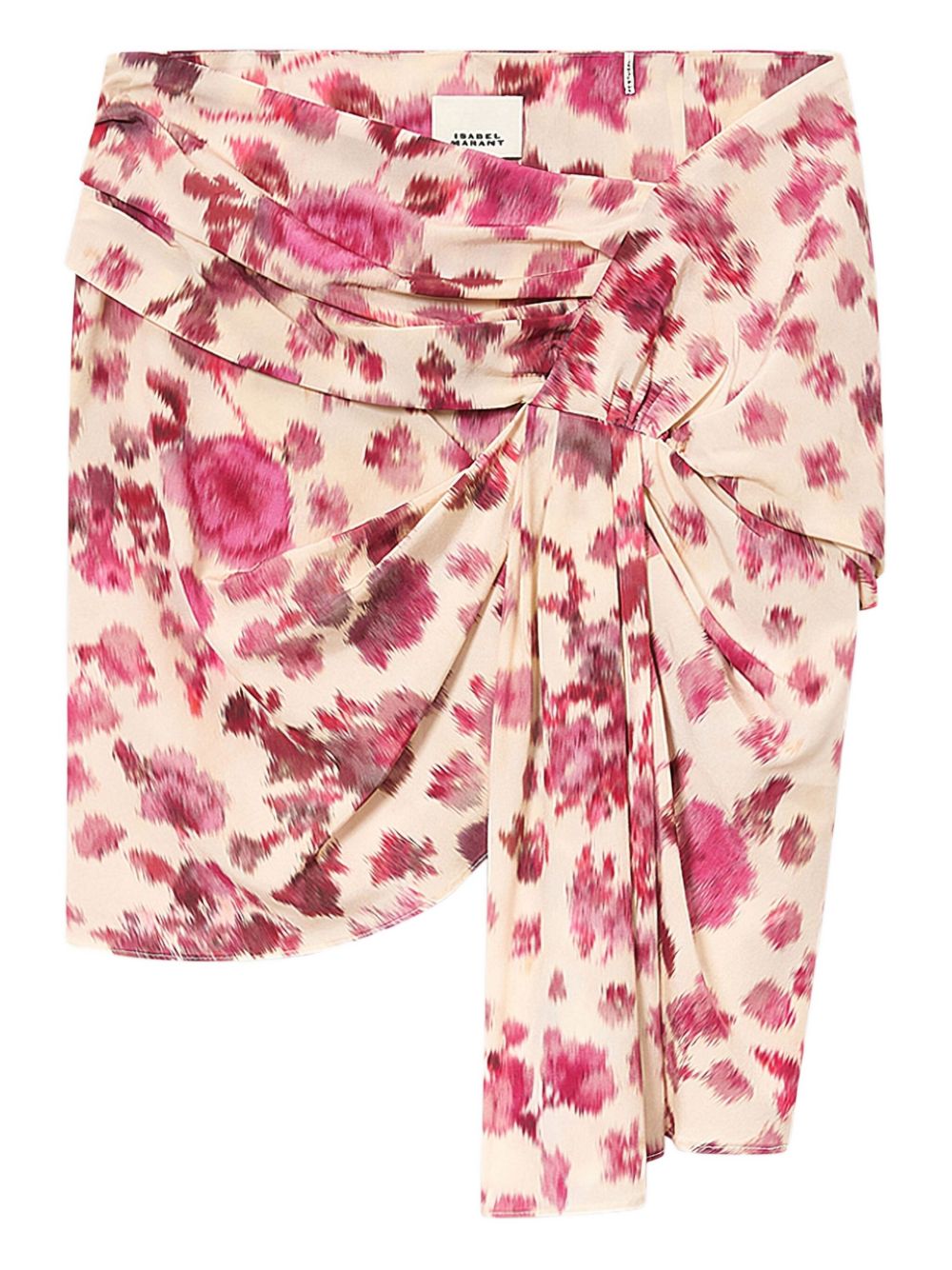Isabel Marant Women Ovia Printed Silk Skirt