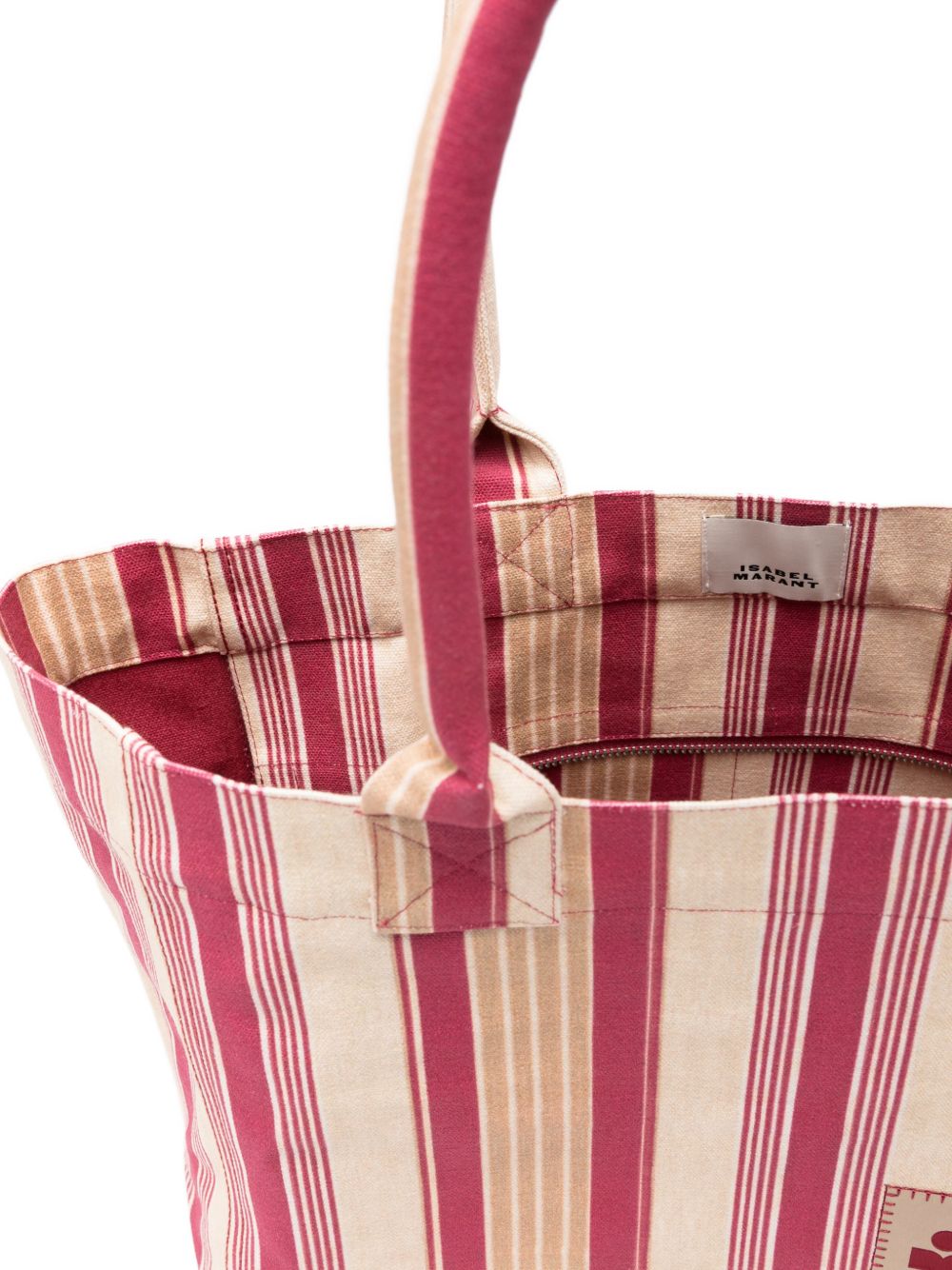 Isabel Marant Women Yenky Zipped Cotton Tote ISABEL MARANT