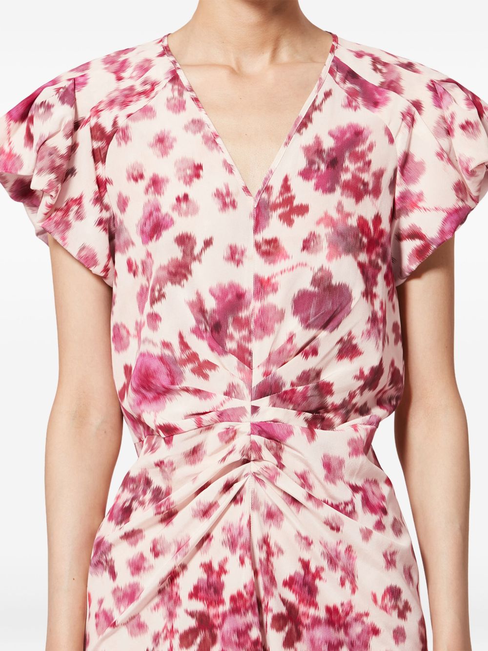 Isabel Marant Women Terenae Printed Long Dress ISABEL MARANT