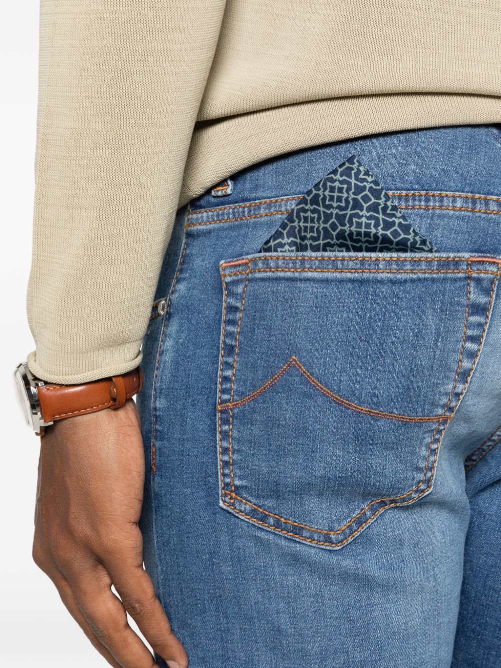 Jacob Cohen Men Slim Fit Denim Jeans JACOB COHEN