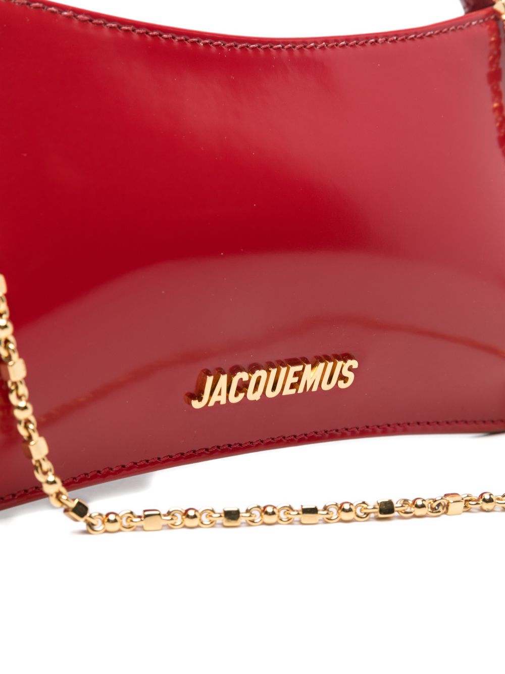 Jacquemus Women Le Petit Bisou Chaine Leather Shoulder Bag JACQUEMUS