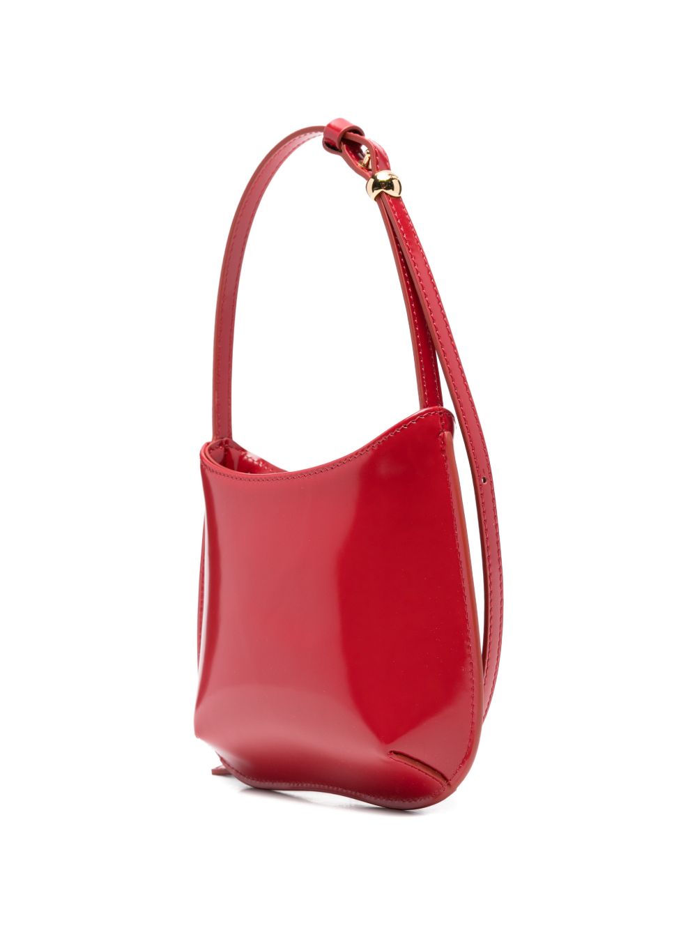 Jacquemus Women Le Petit Bisou Leather Shoulder Bag JACQUEMUS