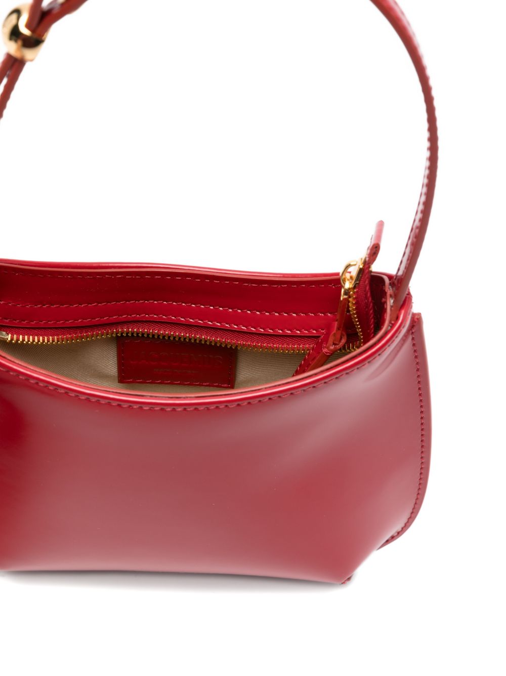 Jacquemus Women Le Petit Bisou Leather Shoulder Bag JACQUEMUS