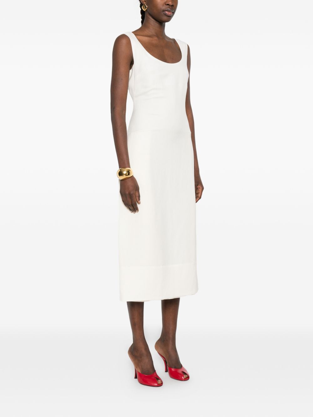 Jacquemus Women La Robe Tablier Long Dress