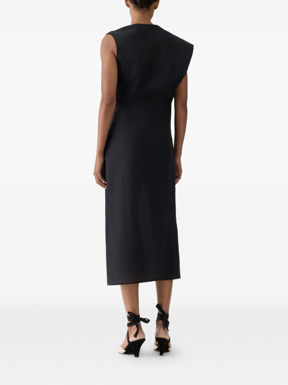 Jacquemus Women La Robe Drap Midi Dress JACQUEMUS