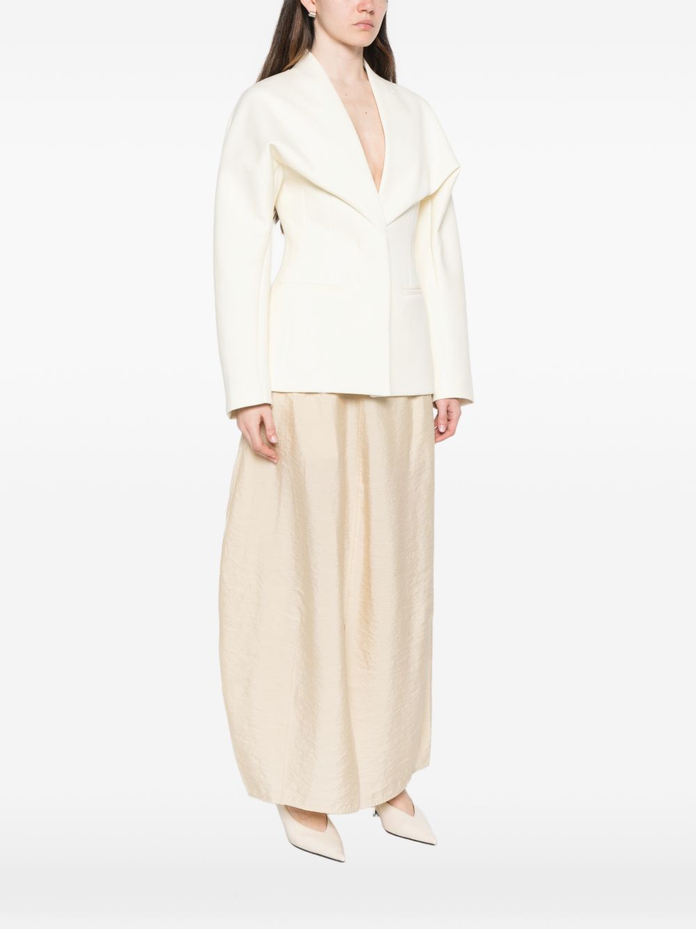 Jacquemus Women La Veste Chale Wool Blend Jacket JACQUEMUS